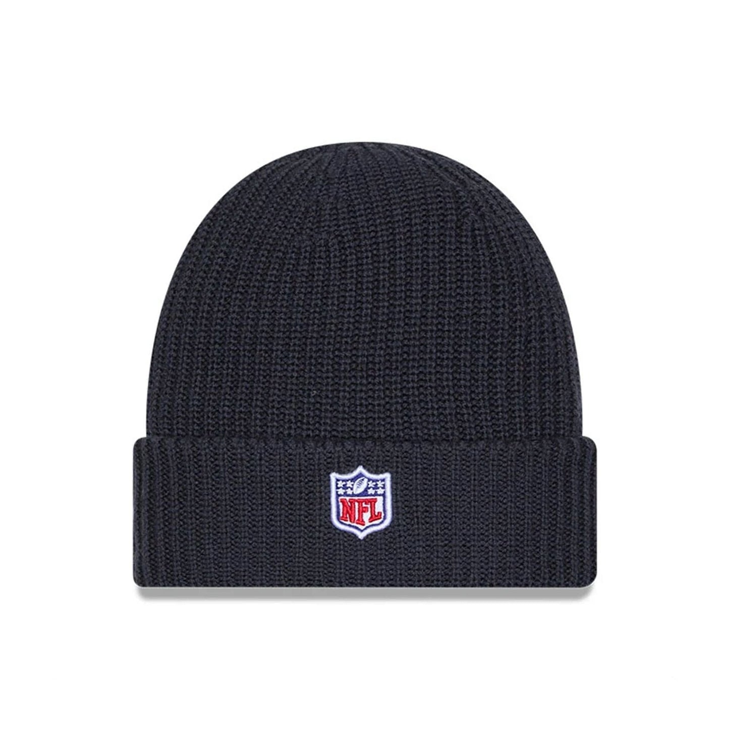 This is a Green Bay Packers NFL Sideline 2025 Charcoal Cuff Knit Beanie Hat 3