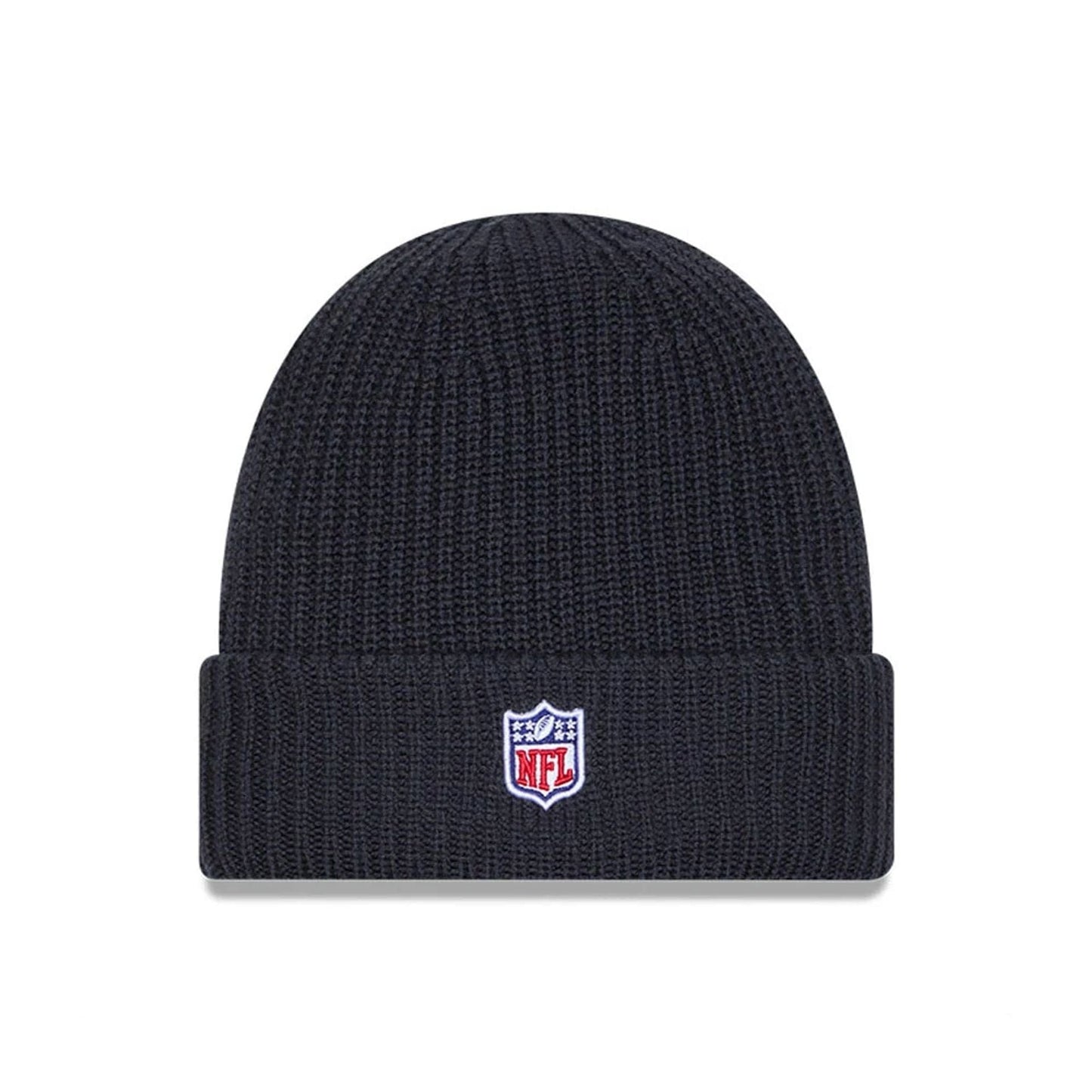 This is a Tennessee Titans NFL Sideline 2025 Charcoal Cuff Knit Beanie Hat 3