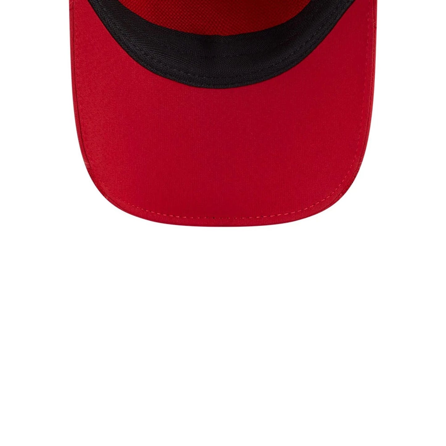 This is a San Francisco 49ers NFL Sideline 2025 Red Runner Adjustable Cap 7