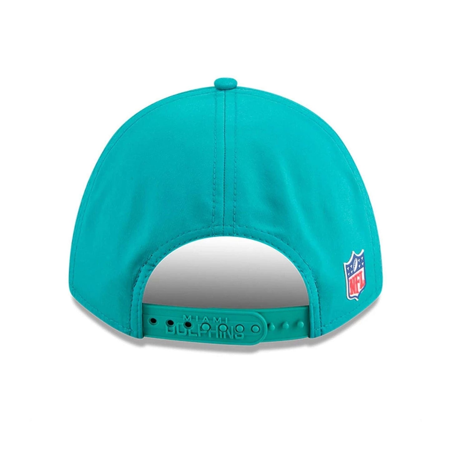 This is a Miami Dolphins NFL Sideline 2025 Turquoise 9FORTY M-Crown Adjustable Cap 7