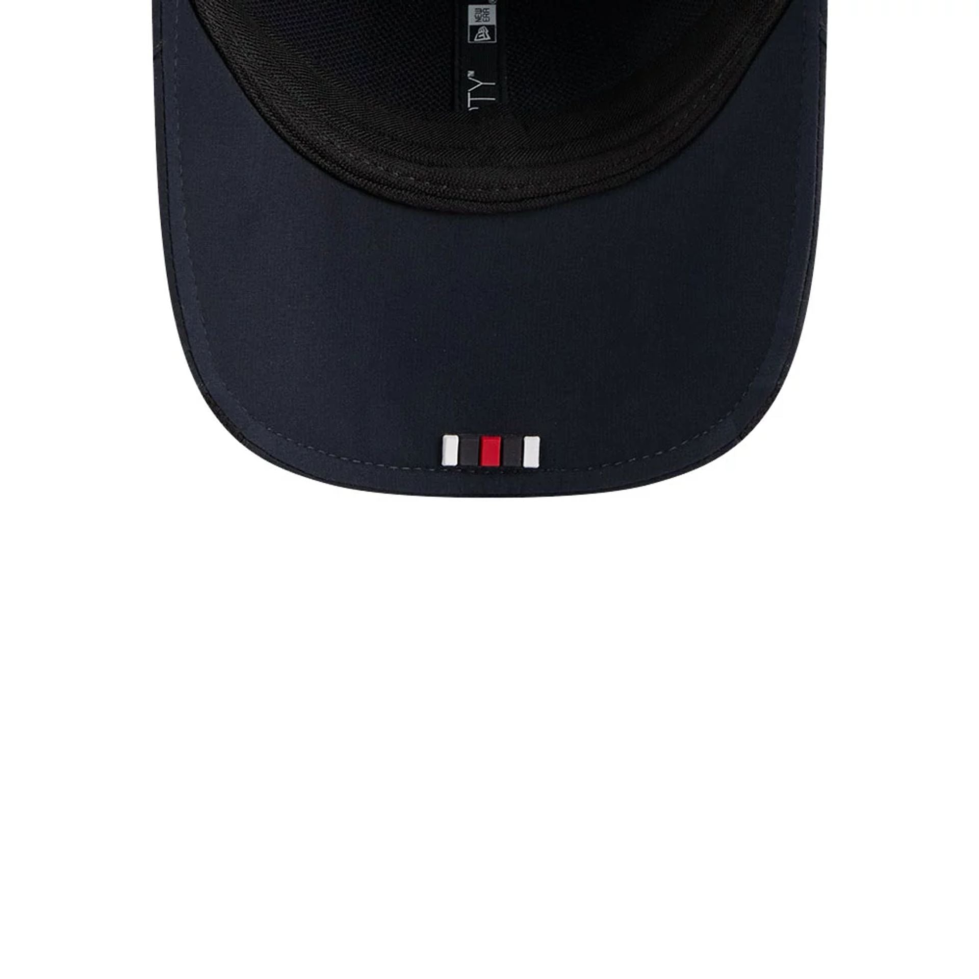 This is a Houston Texans NFL Sideline 2025 Navy 9FORTY M-Crown Adjustable Cap 2