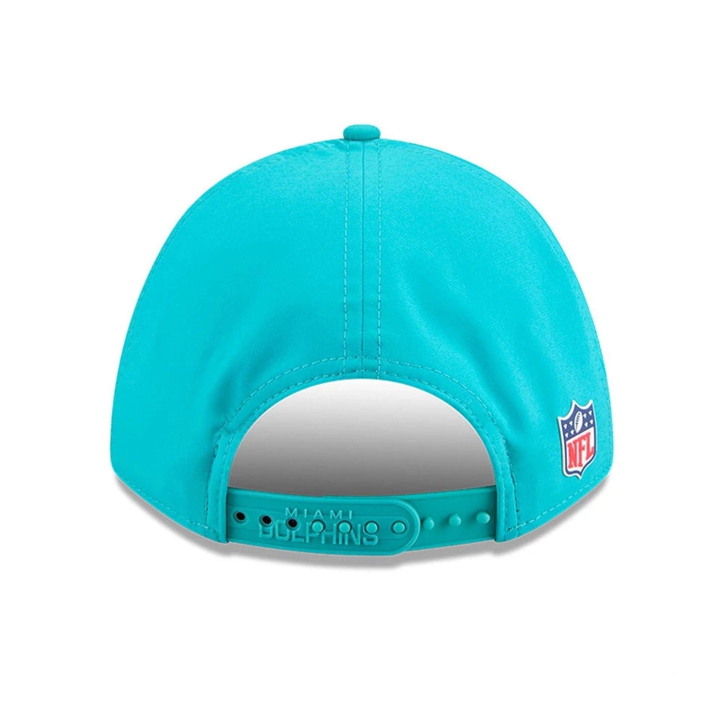This is a Miami Dolphins NFL Sideline 2025 Turquoise 9FORTY M-Crown Adjustable Cap 7