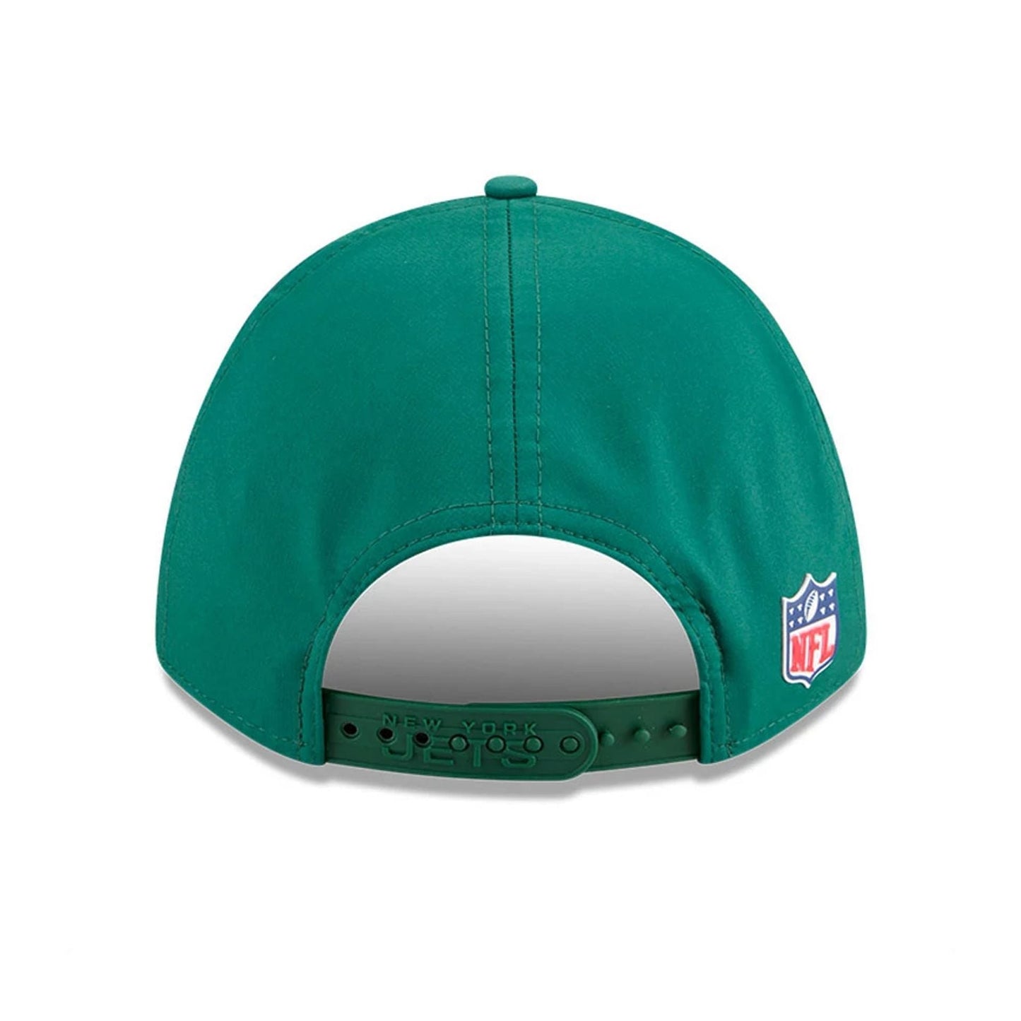 This is a New York Jets NFL Sideline 2025 Green 9FORTY M-Crown Adjustable Cap 7