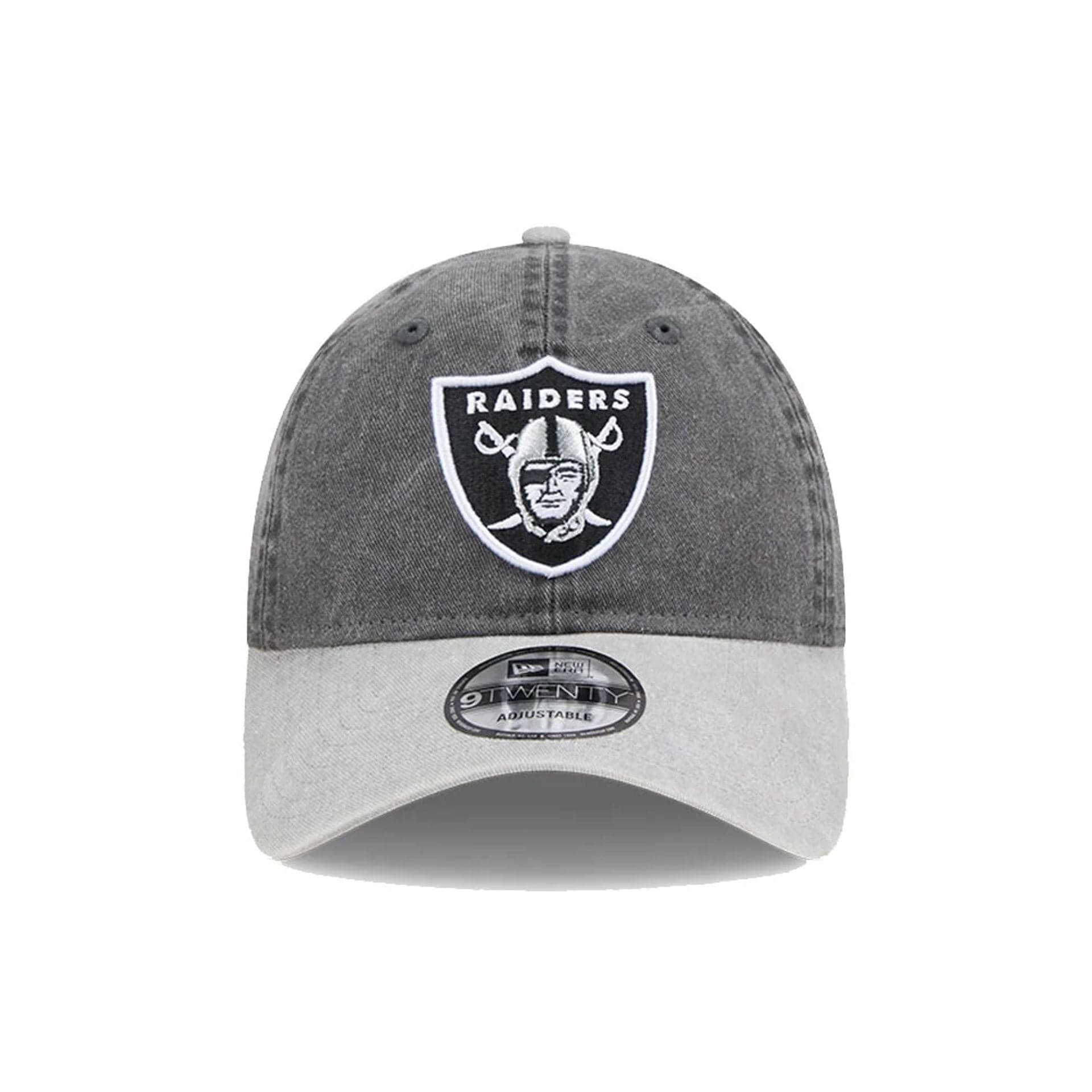This is a Las Vegas Raiders NFL Select Black 9TWENTY Adjustable Cap 2
