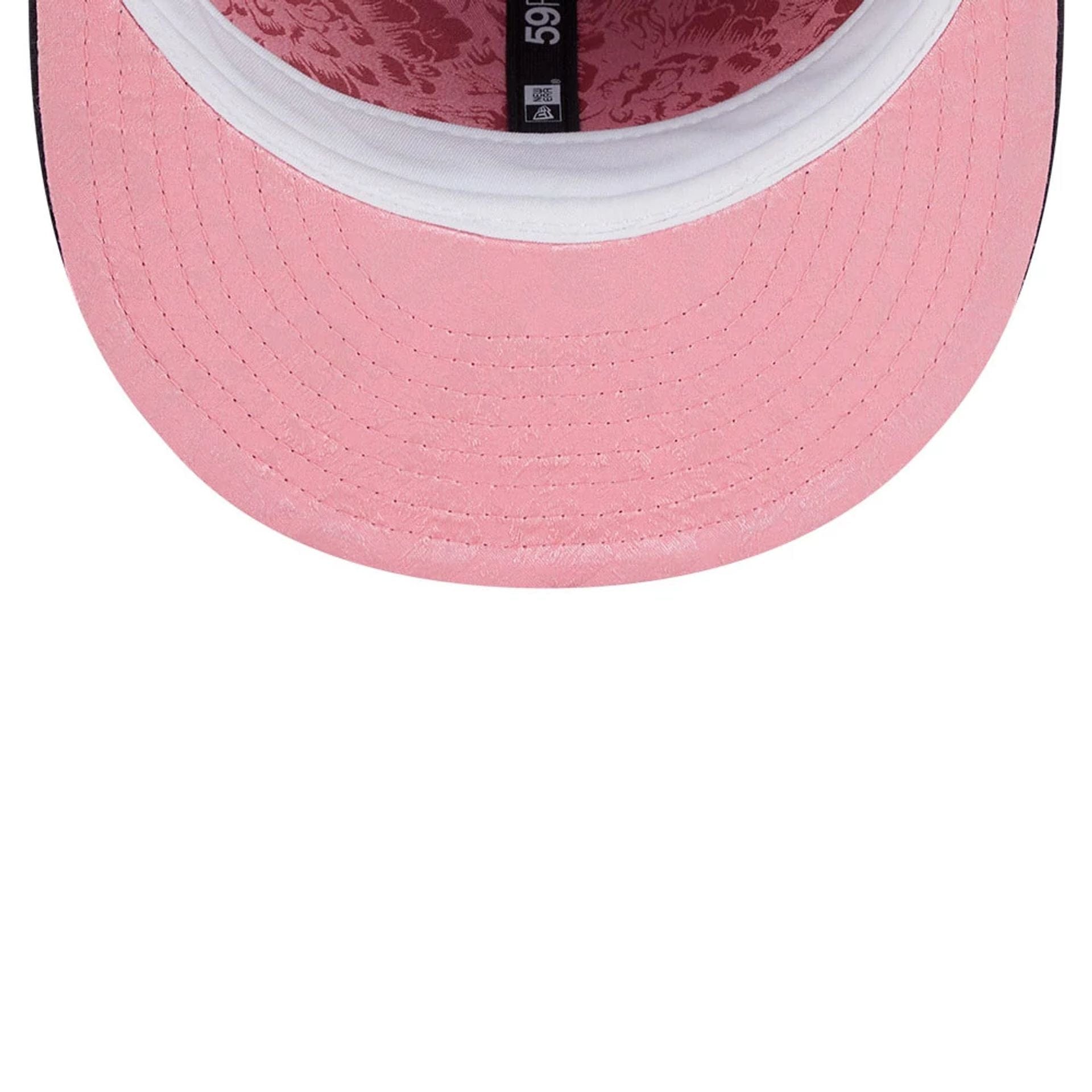 This is a Atlanta Braves Floral Undervisor Navy 59FIFTY Fitted Cap 2