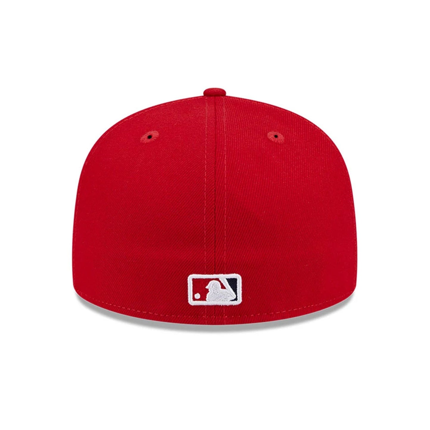 This is a LA Angels Floral Undervisor Red 59FIFTY Fitted Cap 7