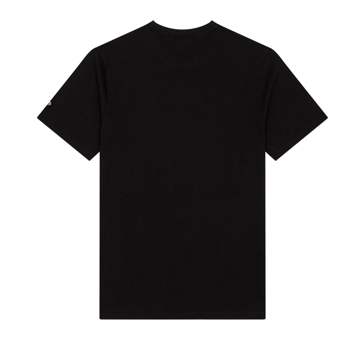 The Male model is wearing Chicago Bulls NBA Basketball Graphic Black T-Shirt 2