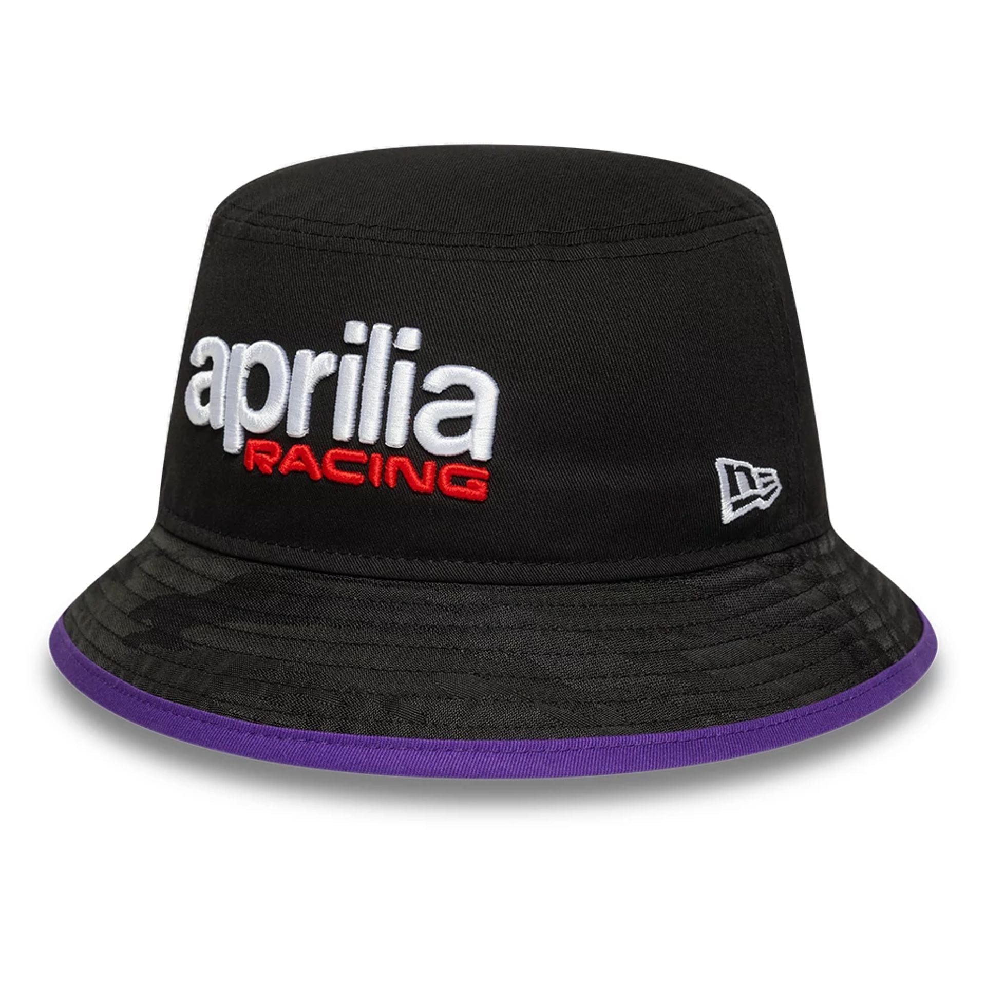 This is a Aprilia Seasonal Black Bucket Hat 1