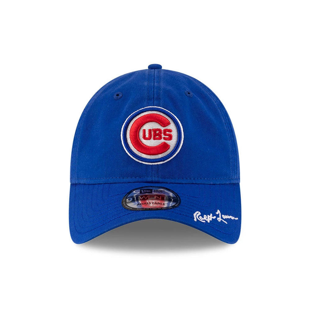 This is a Chicago Cubs Ralph Lauren X MLB Open Blue 9TWENTY Adjustable Cap 2