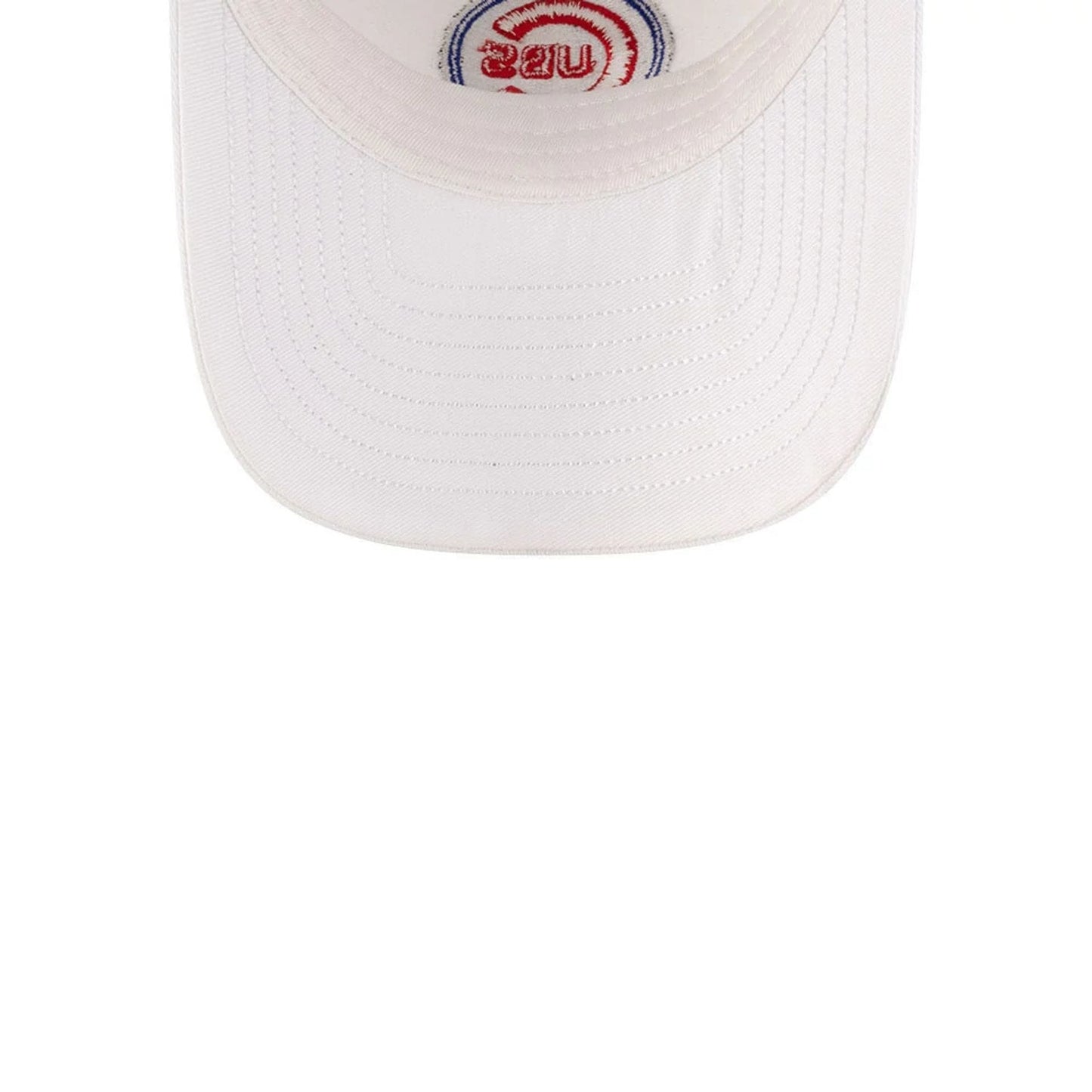 This is a Chicago Cubs Ralph Lauren X MLB Open White 9TWENTY Adjustable Cap 7