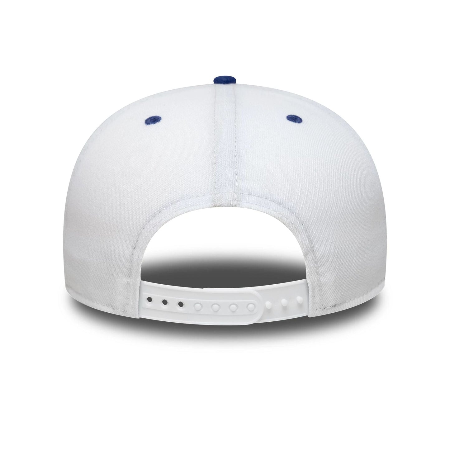 This is a Brooklyn Dodgers MLB Player White 9FIFTY A-Frame Snapback Adjustable Cap 7