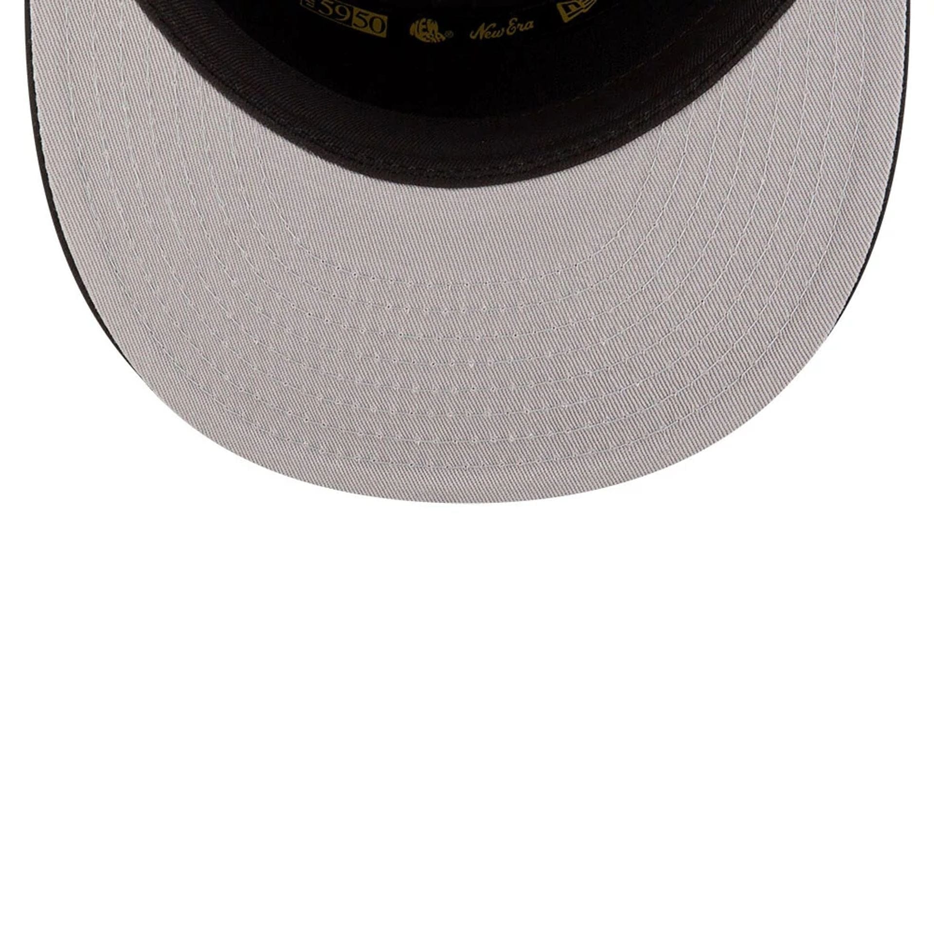 This is a New Era 59FIFTY Day Black 59FIFTY Split Panel Fitted Cap 2
