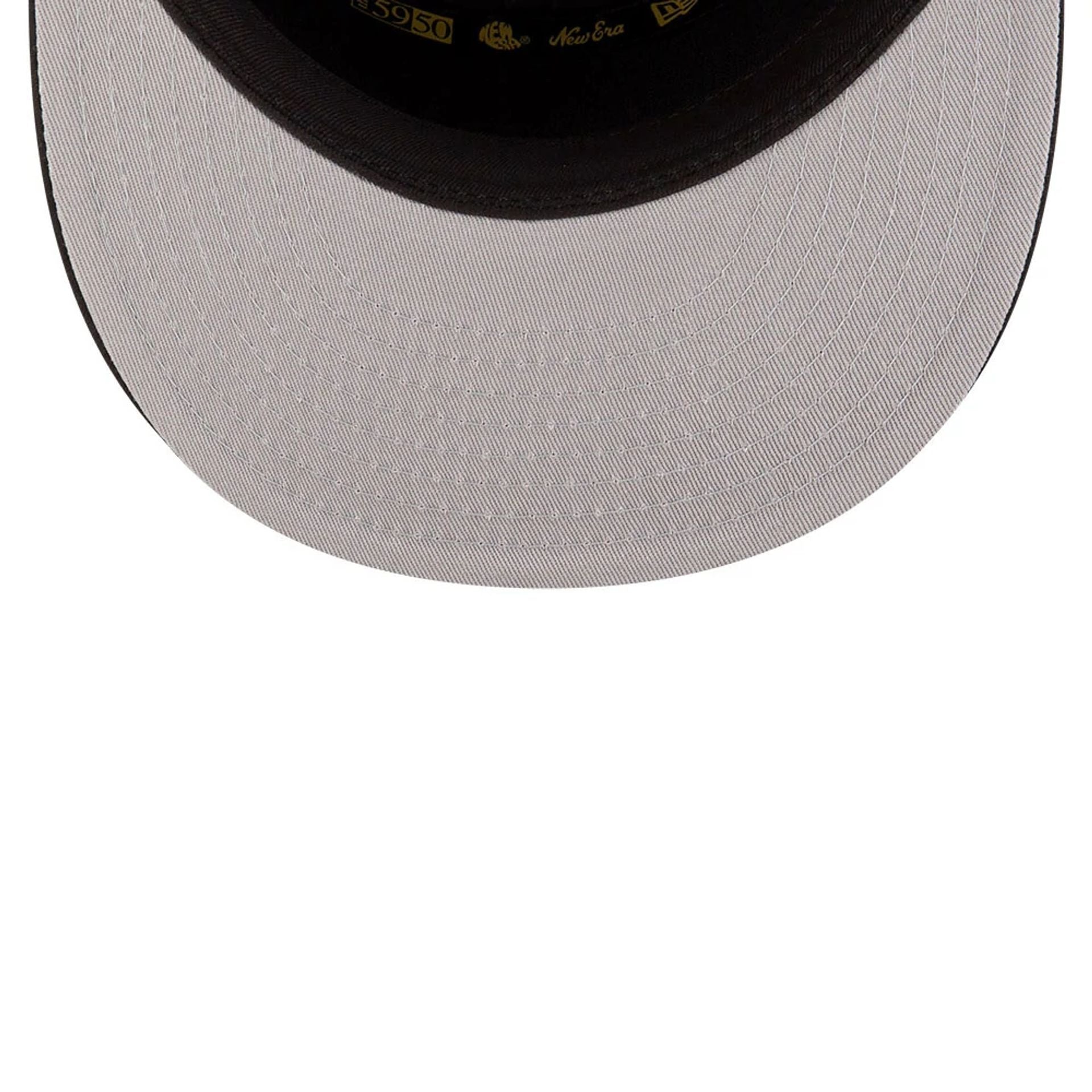 This is a New Era 59FIFTY Day Black 59FIFTY Split Panel Fitted Cap 2