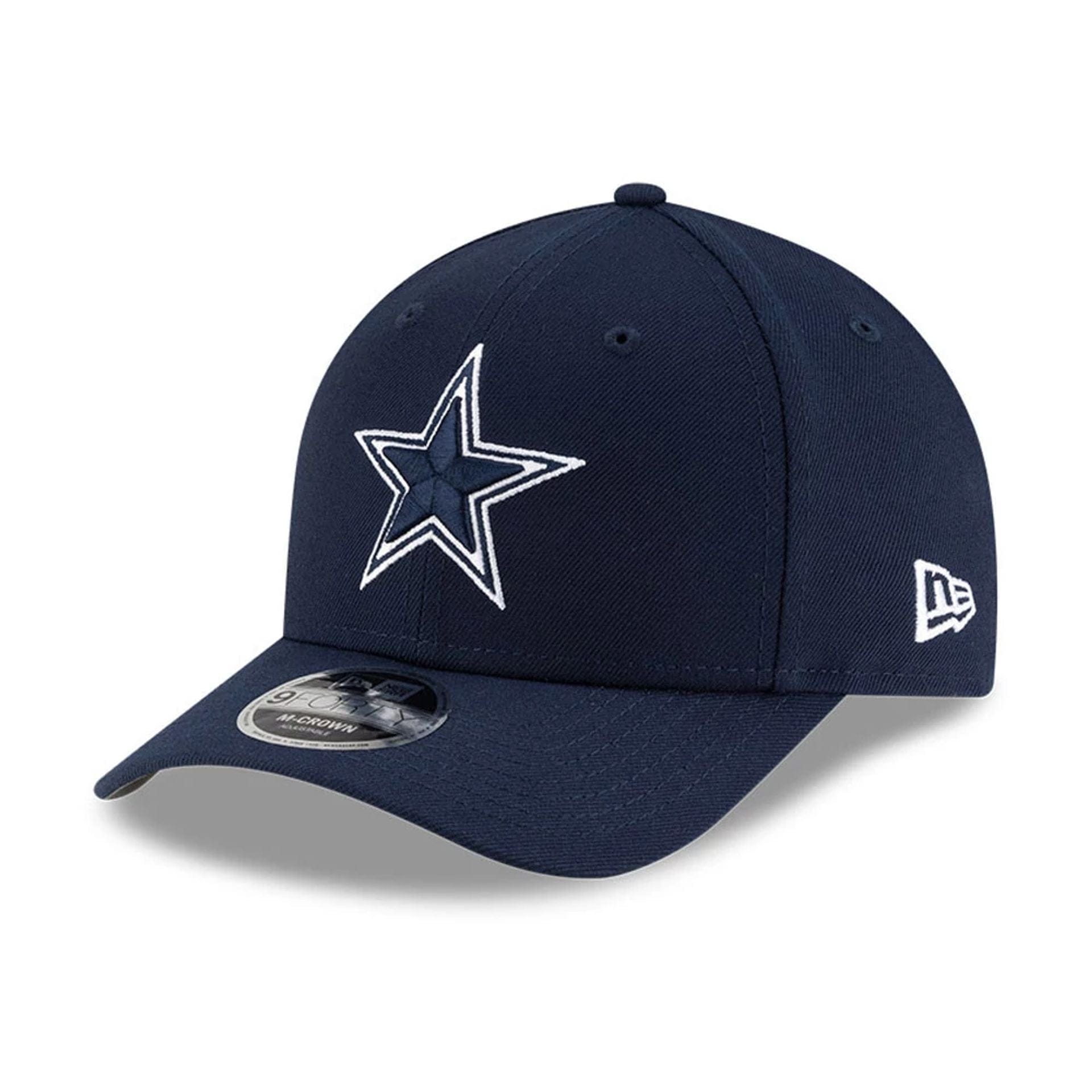 Pictured is this NFL Team Dallas Cowboys 9FORTY M-Crown cap in Navy. 1