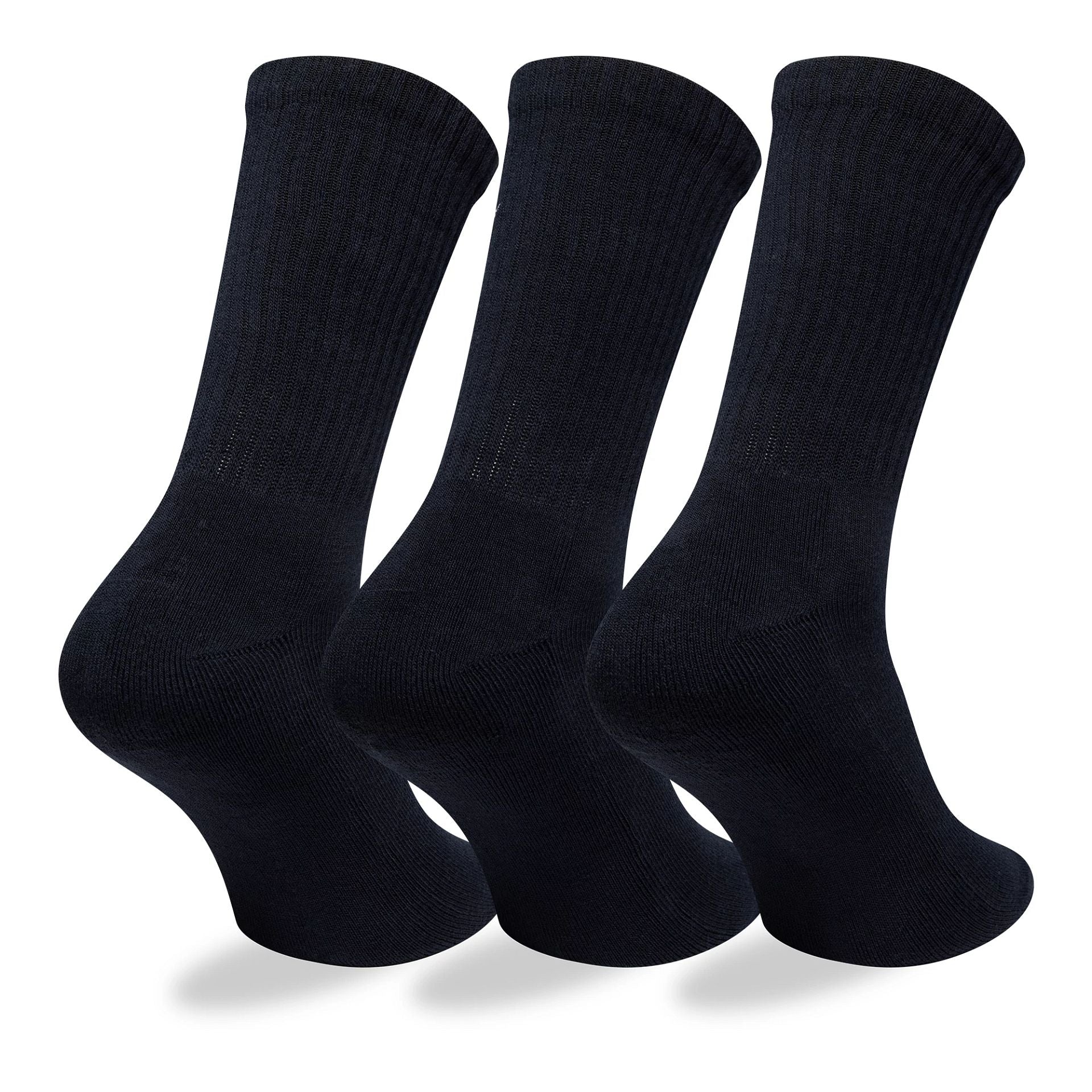 This is a Alpine Racing Alpine Logo Navy 3 Pack Crew Socks 2