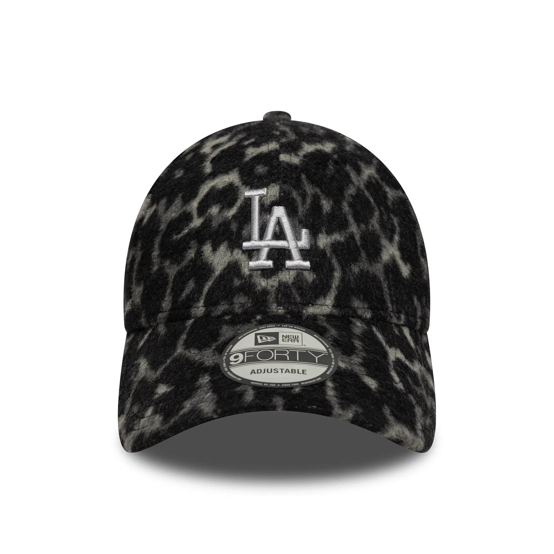 This is a LA Dodgers MLB Cosy Leopard Grey 9FORTY Adjustable Cap 2