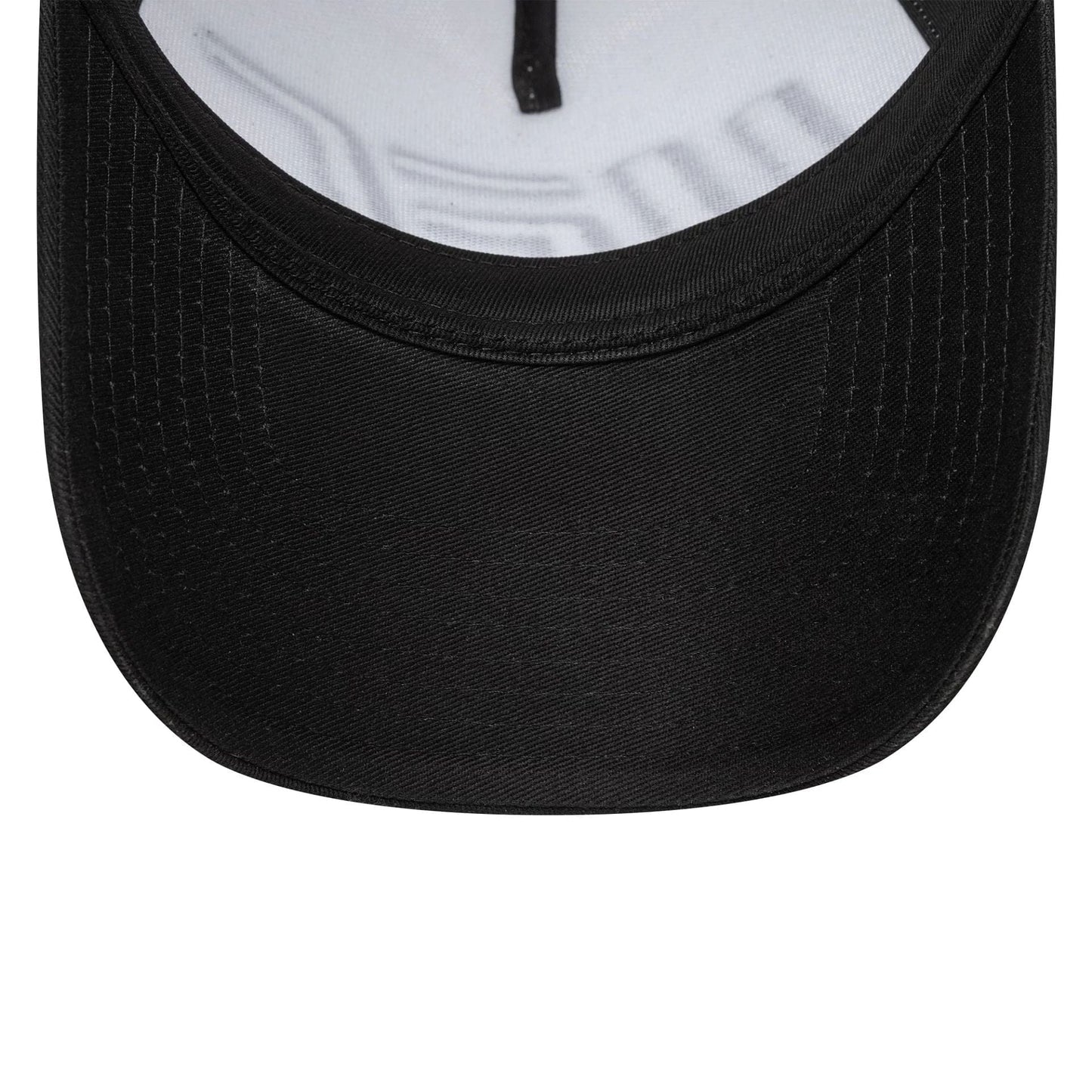 This is a UFC Ultimate Fighting Core Black 9FORTY A-Frame Trucker Adjustable Cap 5