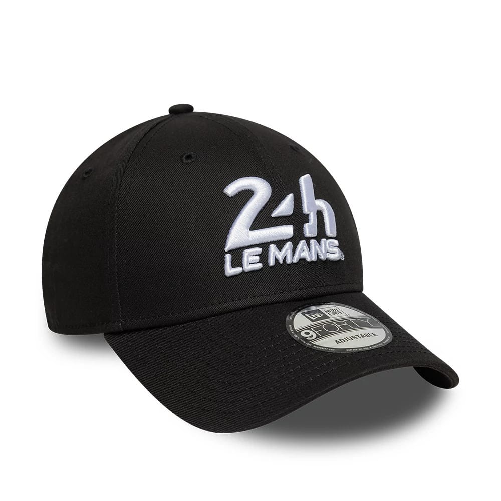 Pictured is this 24HR Le Mans Core Black 9FORTY Adjustable Cap 3