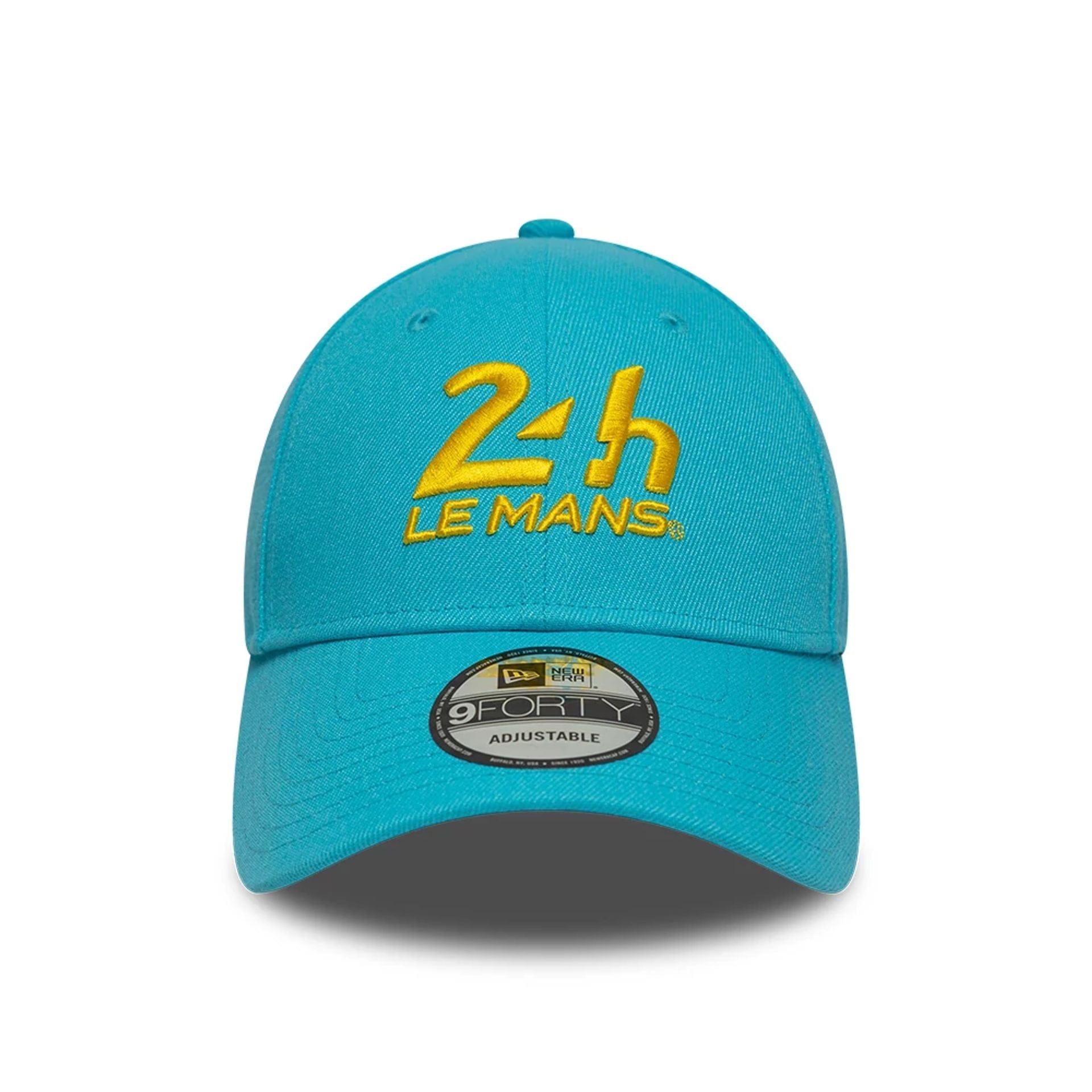 This is a 24HR Le Mans Track Pack Bright Blue 9FORTY Adjustable Cap 2