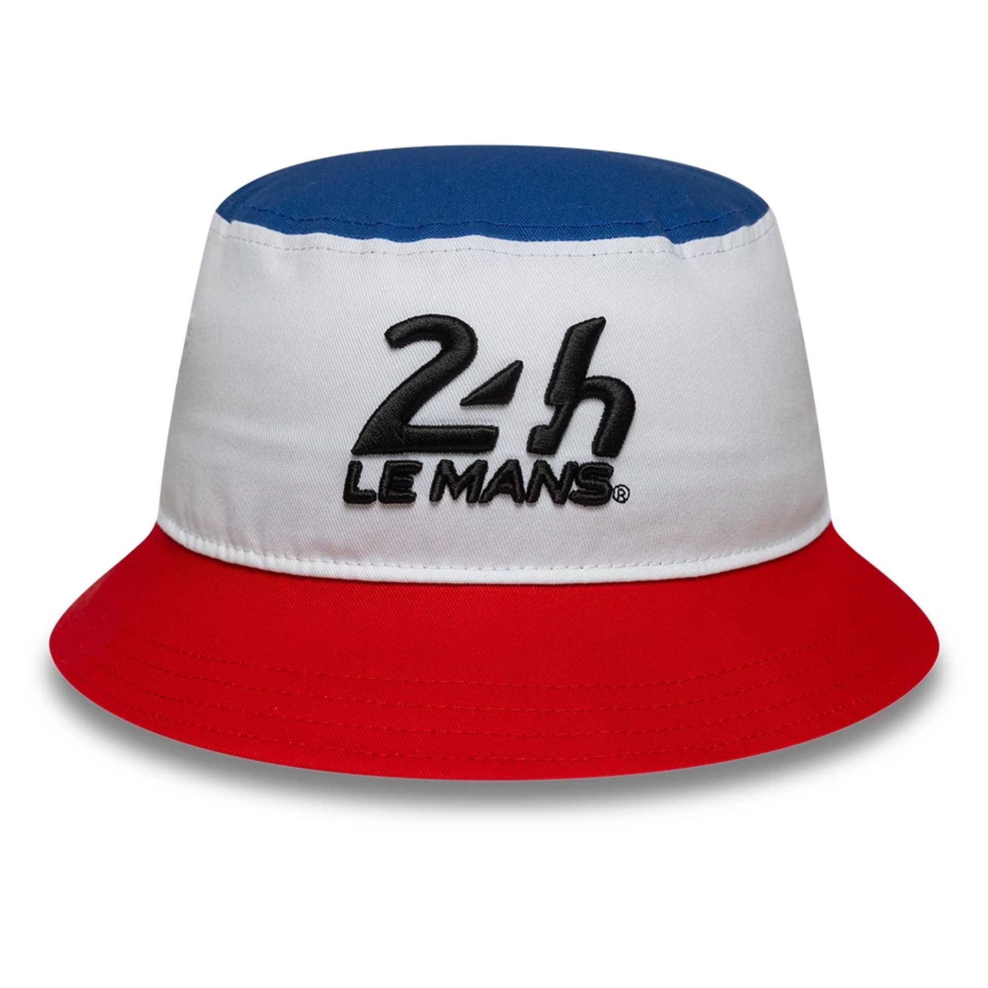 This is a 24HR Le Mans Core White Bucket Hat 2