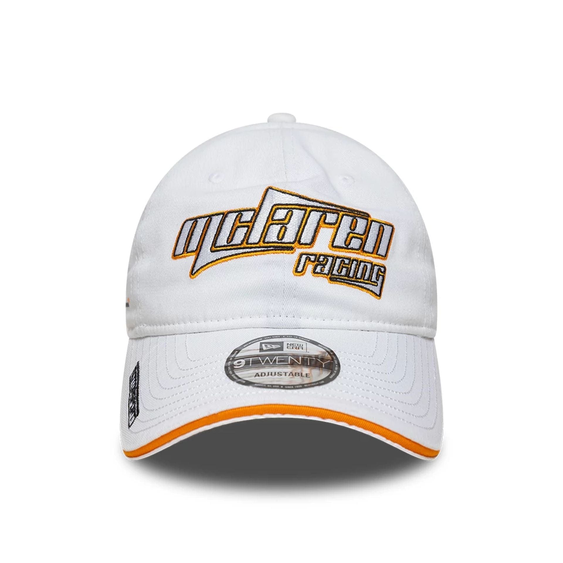 This is a McLaren Racing Heritage White 9TWENTY Adjustable Cap 2