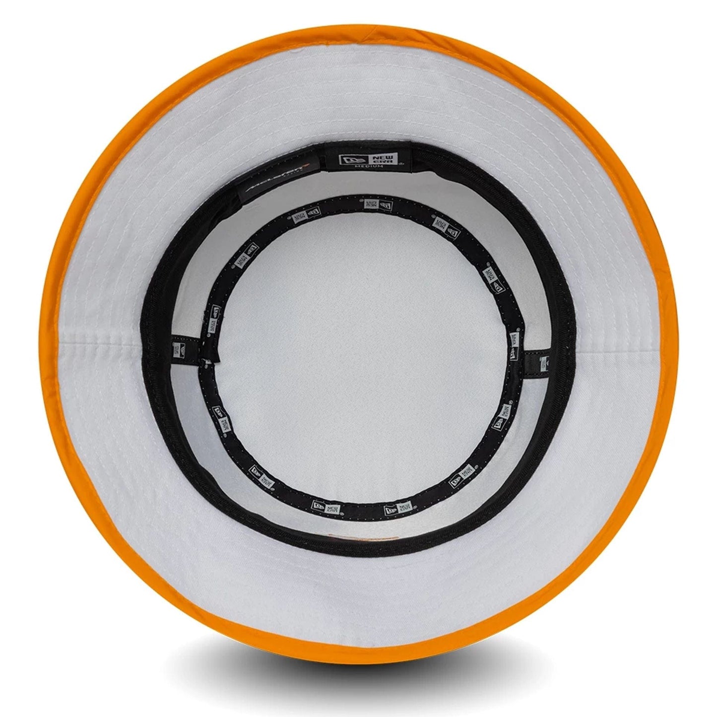 This is a McLaren x Reiss Seasonal White Bucket Hat 5