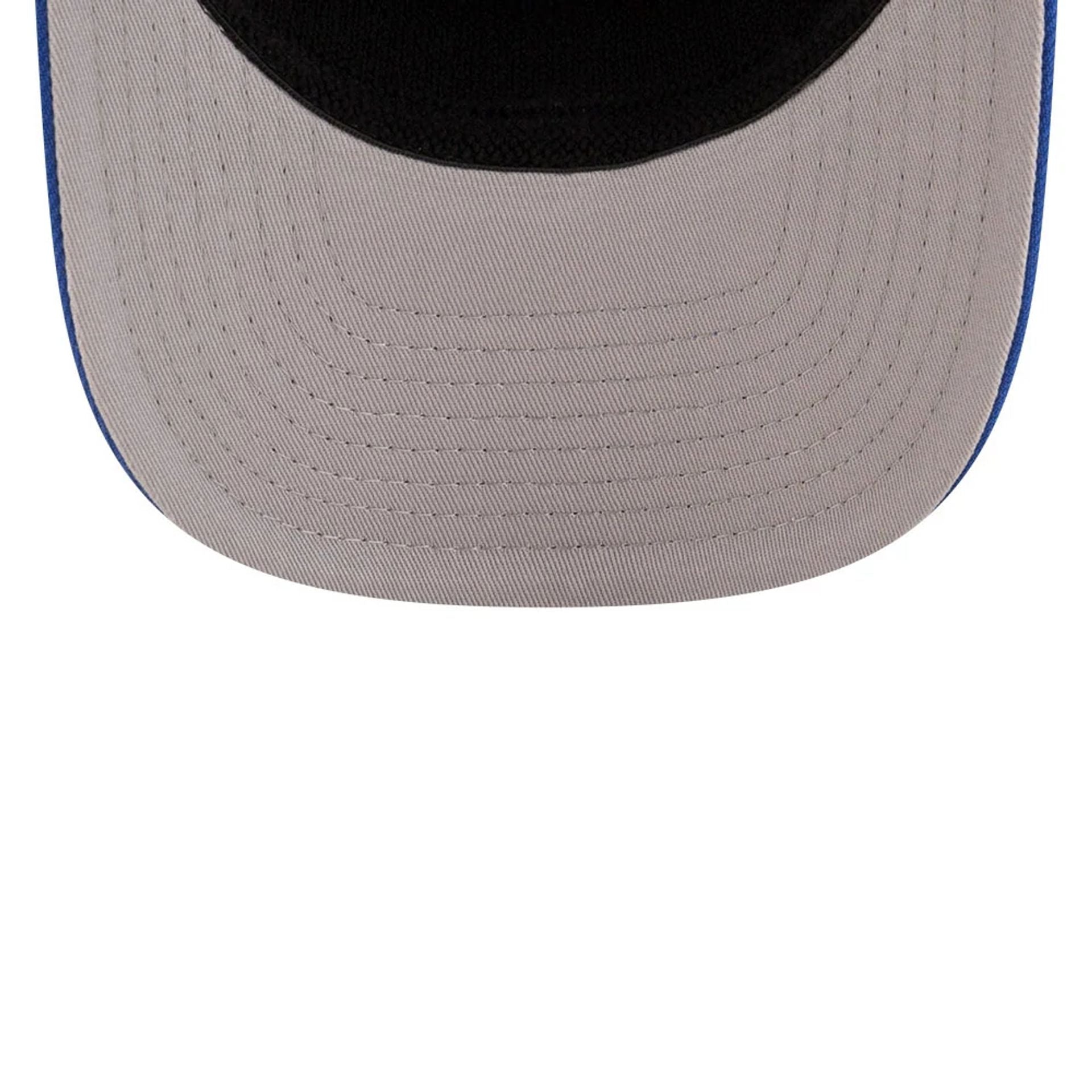 This is a New York Knicks NBA Team Blue 9SEVENTY Stretch Snap Adjustable Cap 2