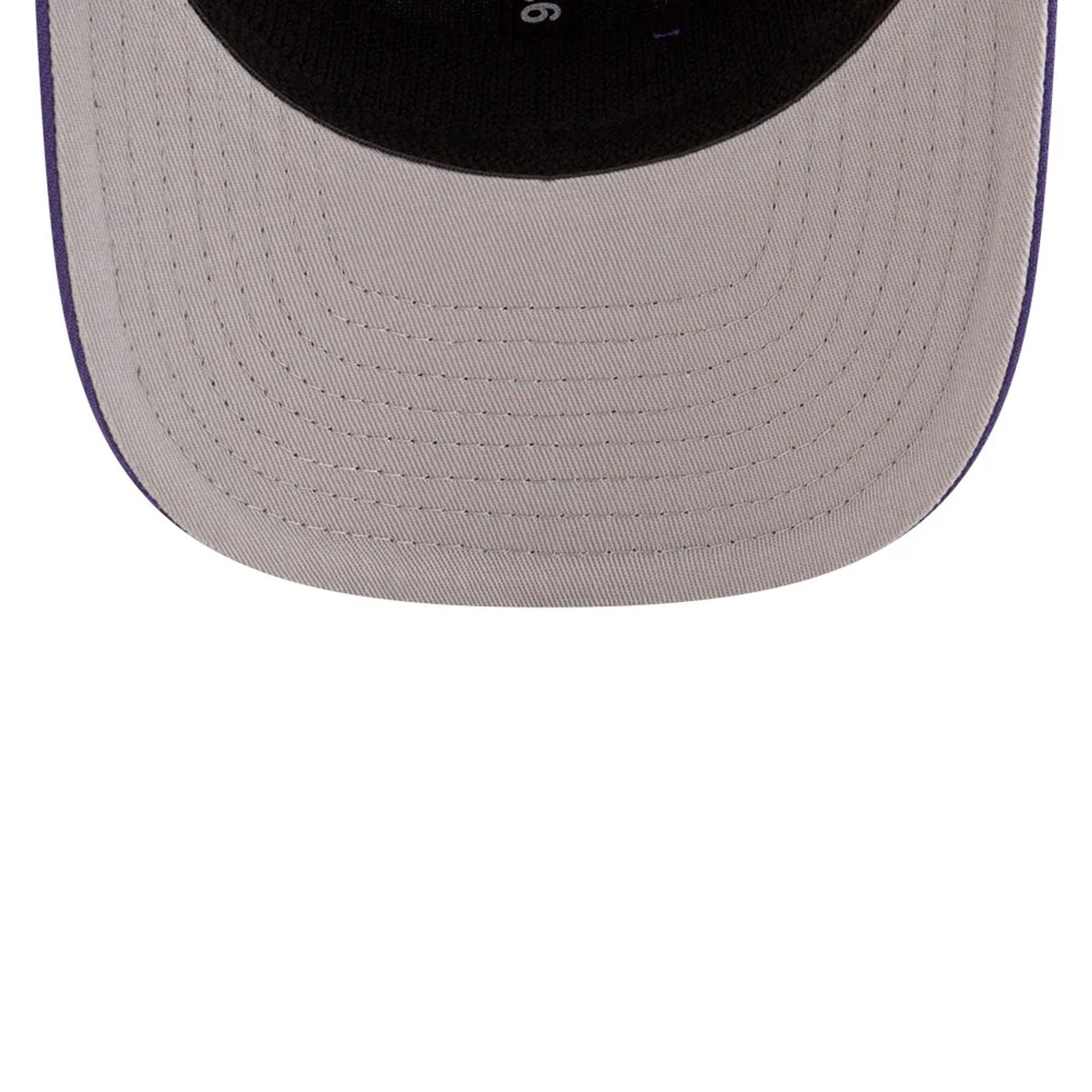 This is a Phoenix Suns NBA Team Dark Purple 9SEVENTY Stretch Snap Adjustable Cap 2