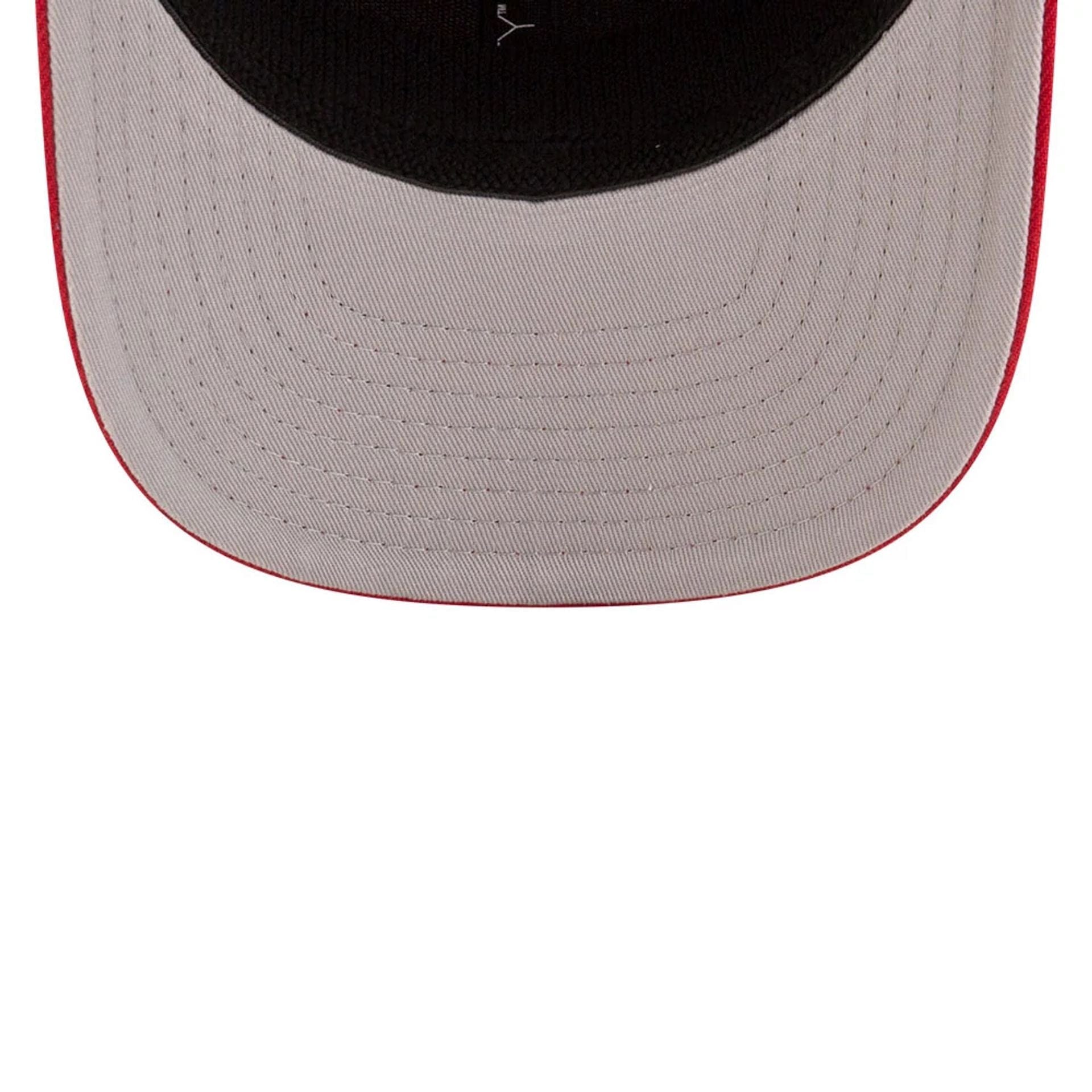 This is a Miami Heat NBA Team Dark Red 9SEVENTY Stretch Snap Adjustable Cap 2