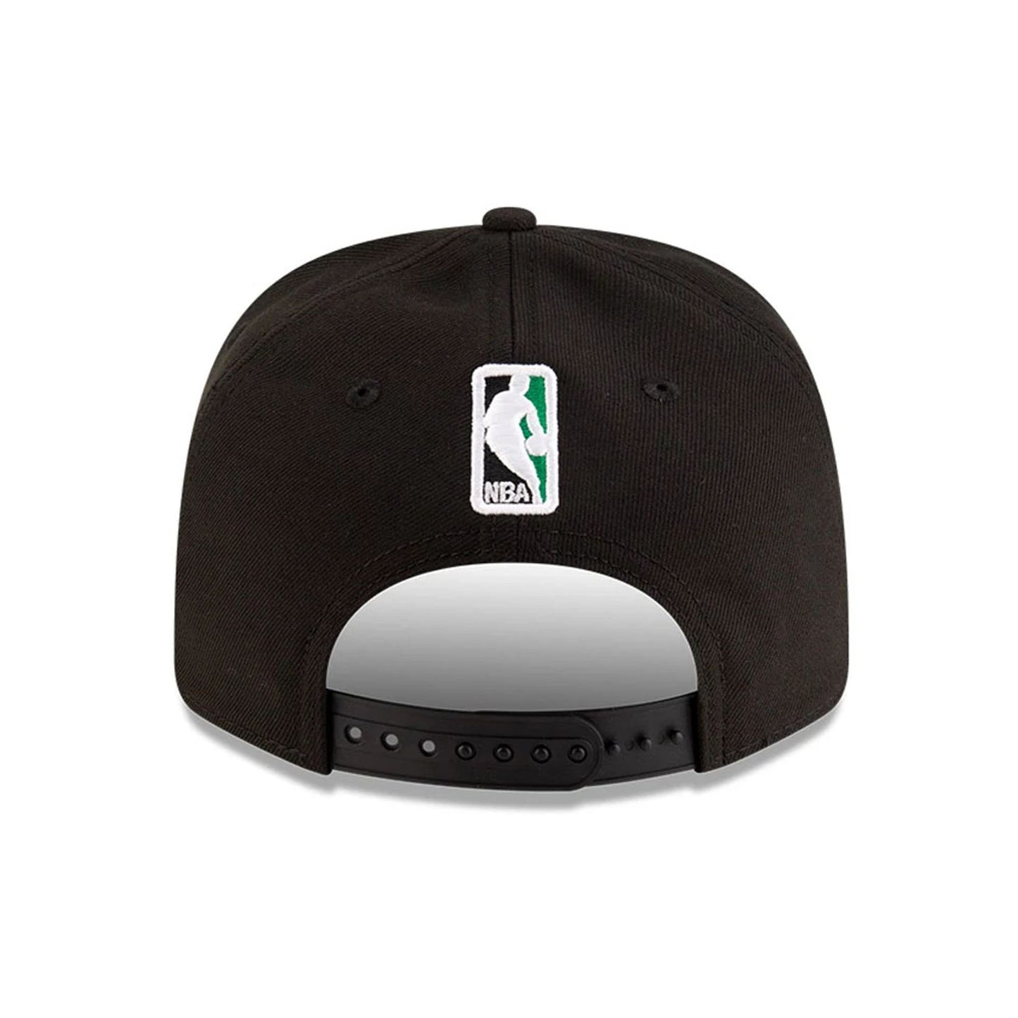 This is a Boston Celtics NBA Team Black 9SEVENTY Stretch Snap Adjustable Cap 7