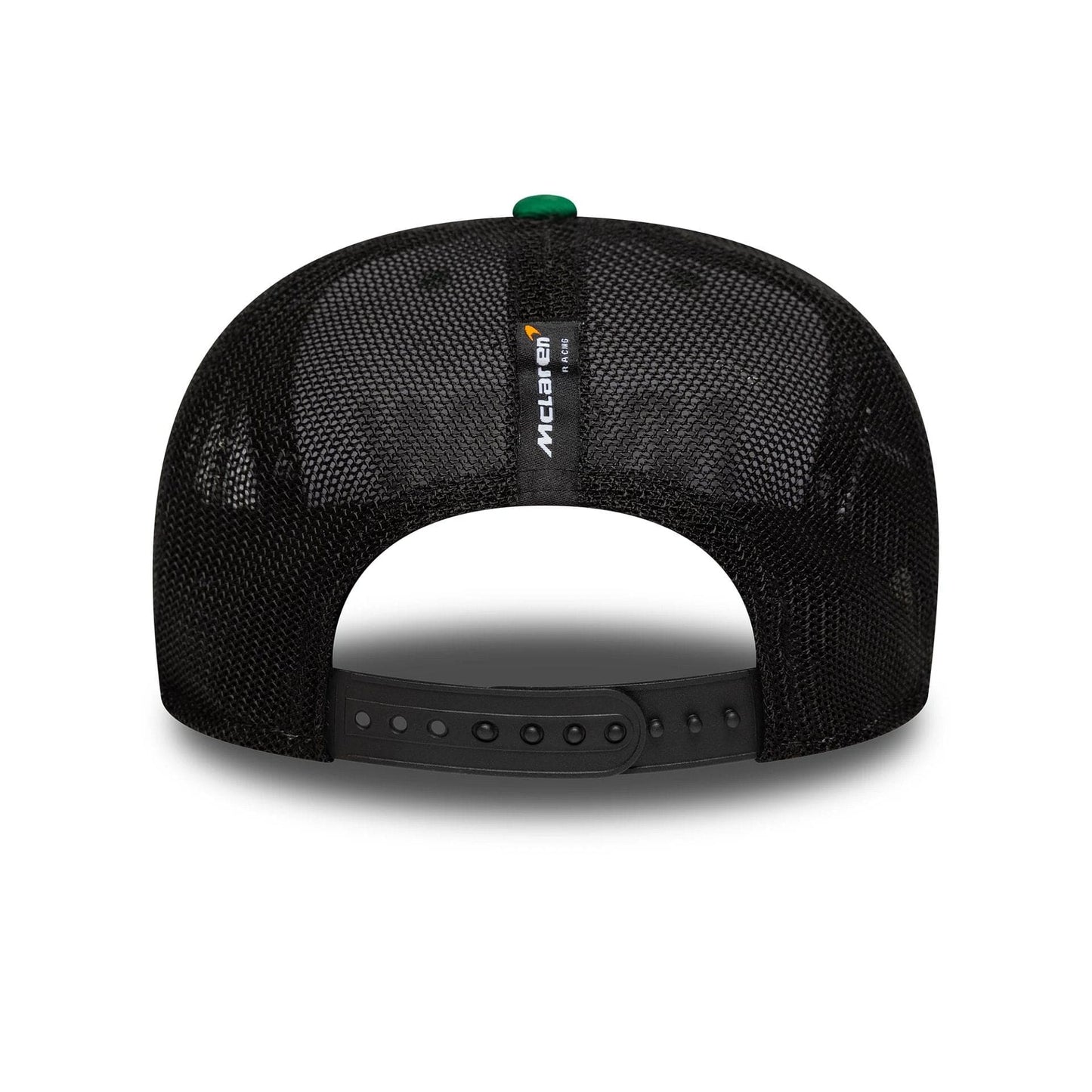 This is a Arrow McLaren Indycar Patricio O'Ward Green 9FIFTY Stretch Snap Adjustable Cap 7