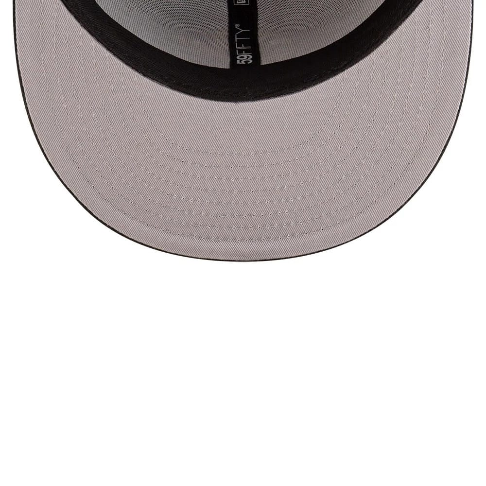 This is a California Golden Seals NHL Basic Black 59FIFTY Fitted Cap 2