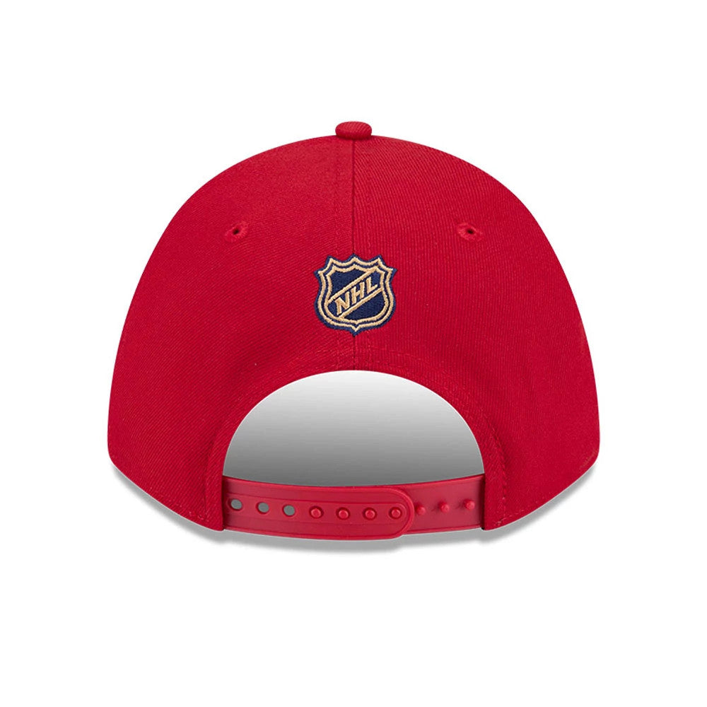 This is a Florida Panthers NHL Team Red 9FORTY M-Crown Adjustable Cap 7