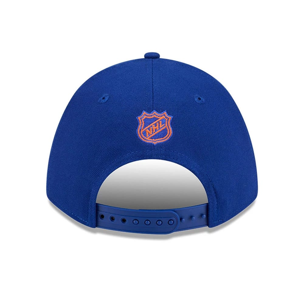 This is a New York Islanders NHL Team Blue 9FORTY M-Crown Adjustable Cap 7