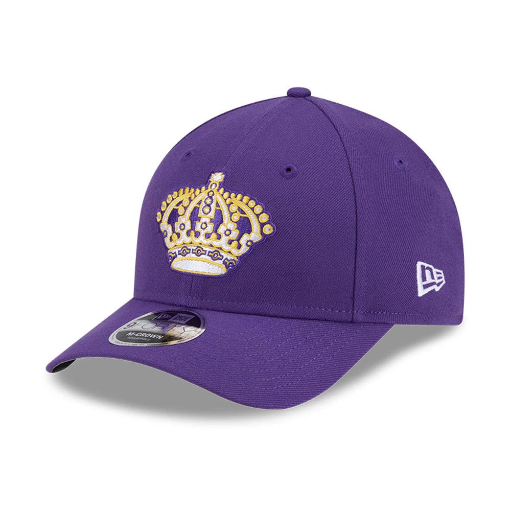 This is a LA Kings NHL Team Purple 9FORTY M-Crown Adjustable Cap 1