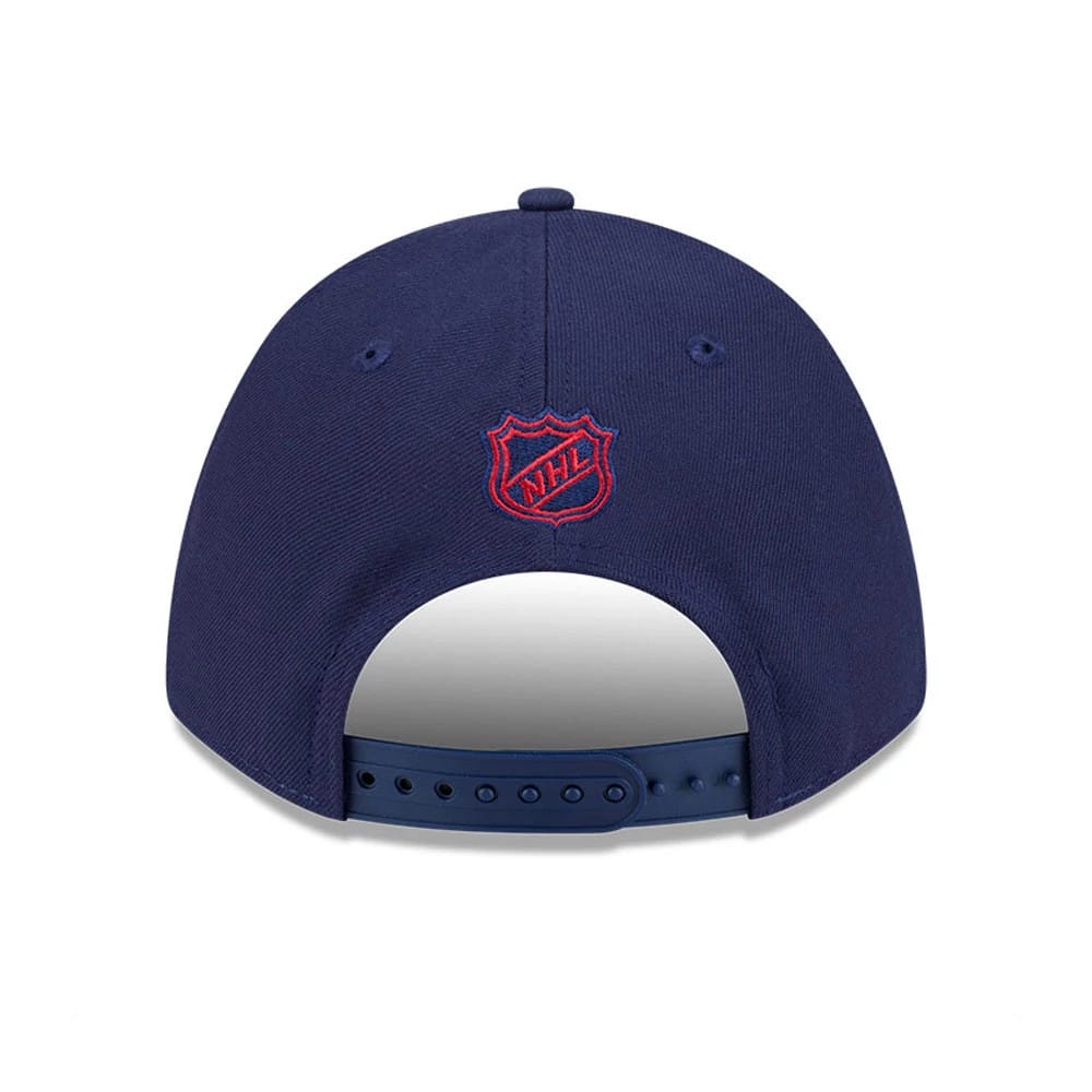This is a Kansas City Scouts NHL Team Navy 9FORTY M-Crown Adjustable Cap 7