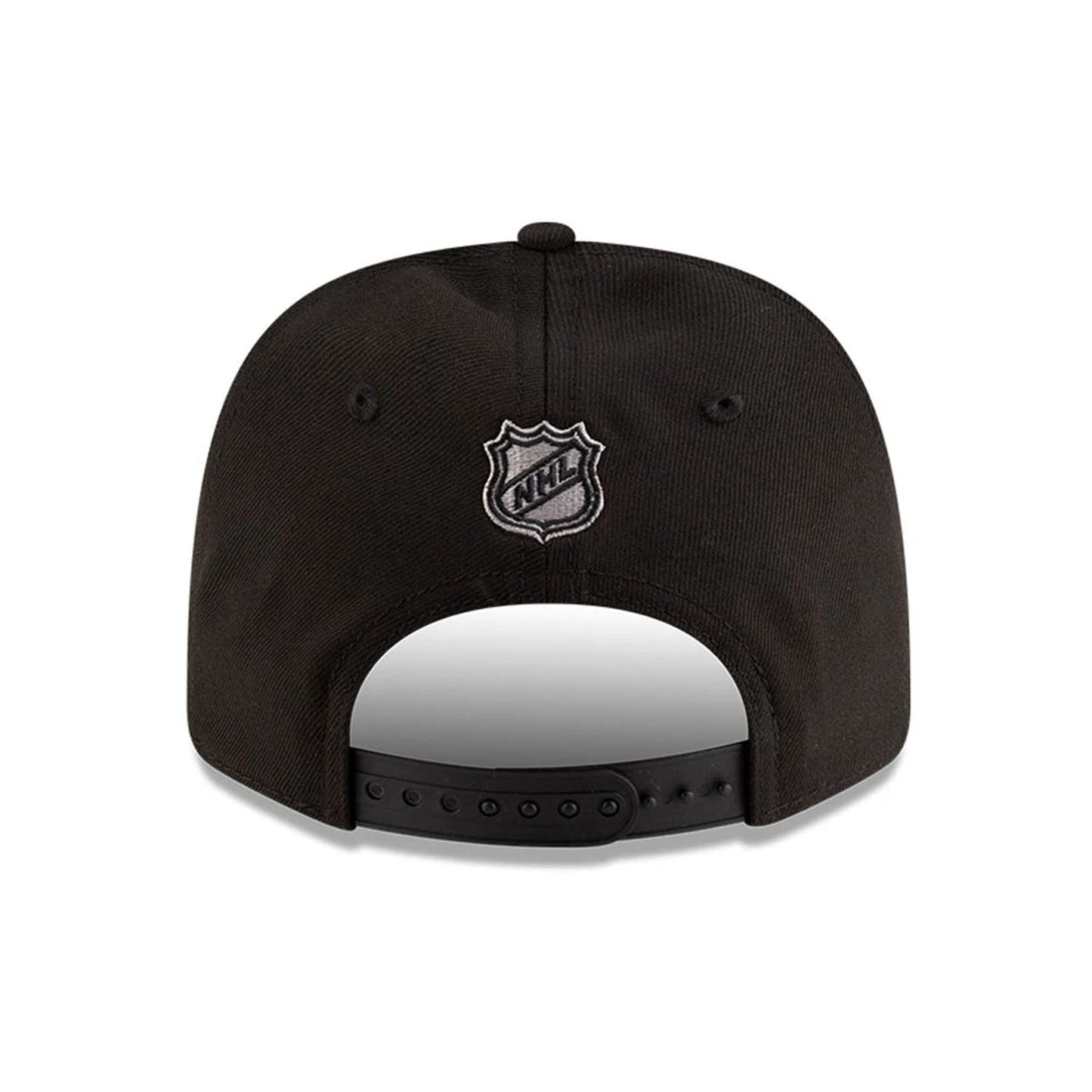 This is a LA Kings NHL Team Black 9SEVENTY Stretch Snap Adjustable Cap 7
