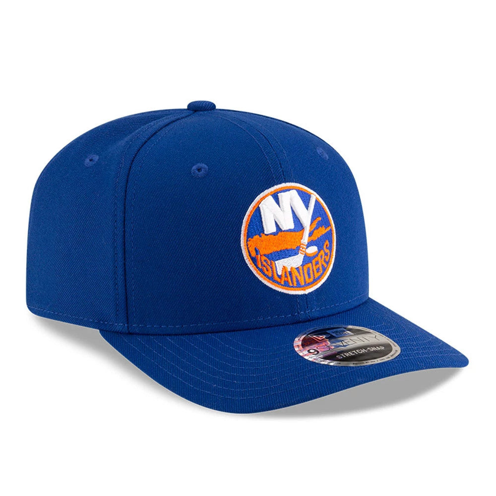 This is a New York Islanders NHL Team Blue 9SEVENTY Stretch Snap Adjustable Cap 4