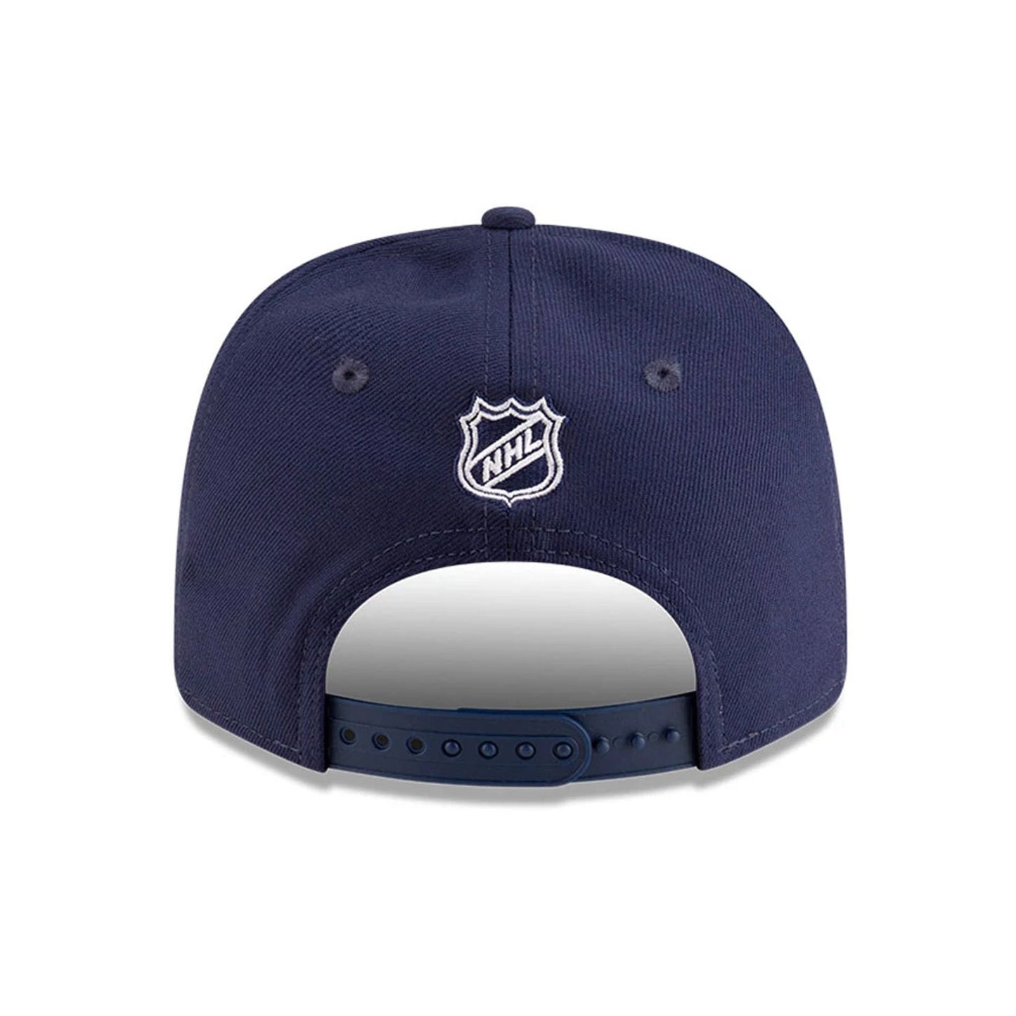 This is a Toronto Maple Leafs NHL Team Navy 9SEVENTY Stretch Snap Adjustable Cap 7