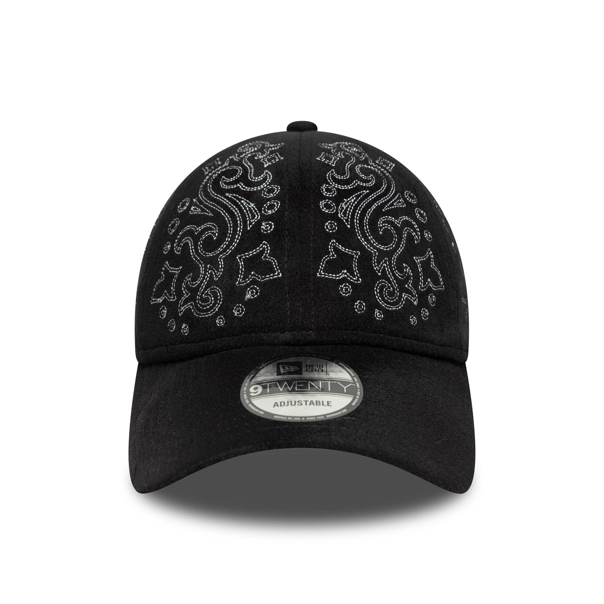 This is a New Era Suede Black 9TWENTY Adjustable Cap 2