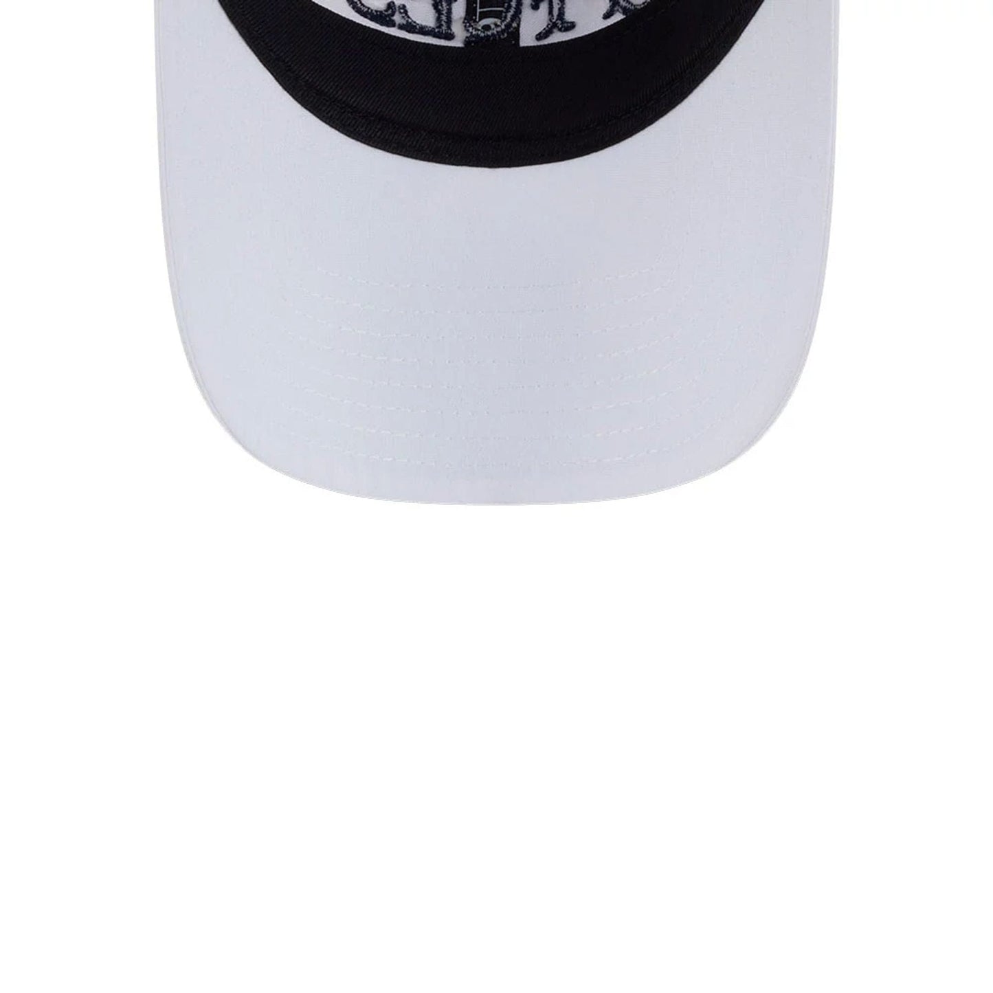 This is a 4Aces LIV Golf 2025 White 9TWENTY Adjustable Cap 7