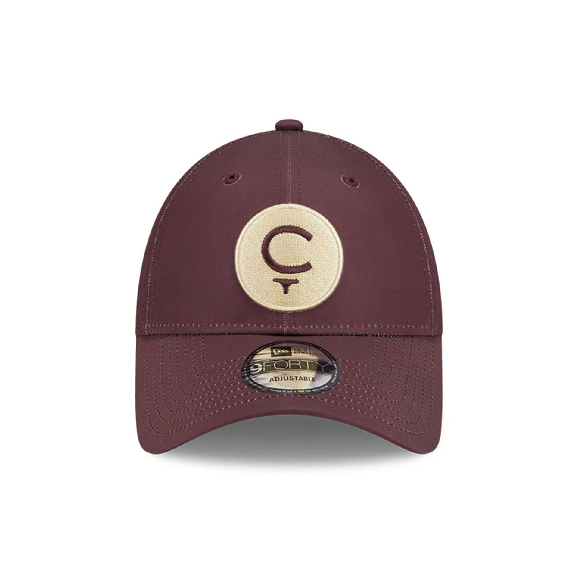 This is a Cleeks LIV Golf 2025 Dark Purple 9FORTY Adjustable Cap 2