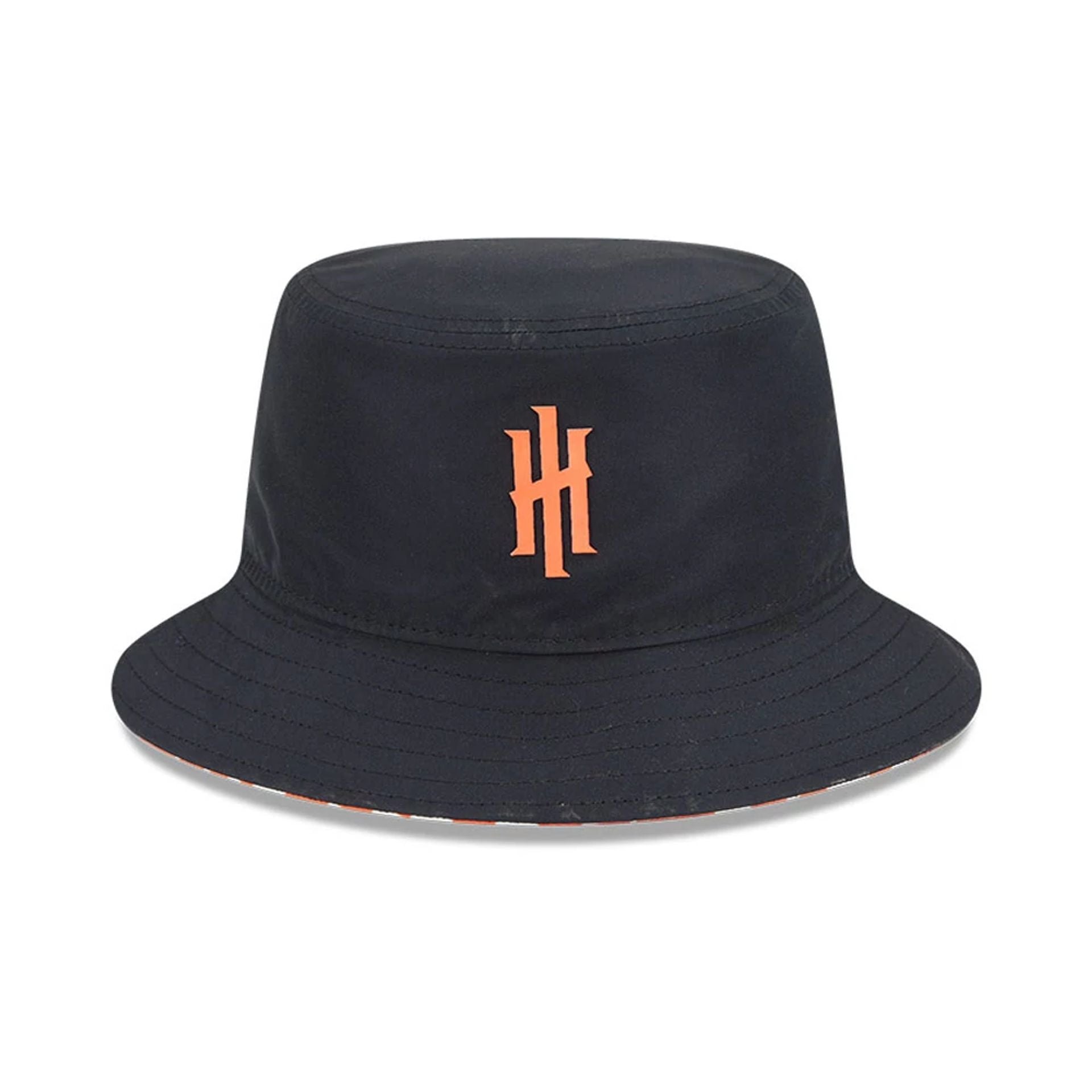 This is a Ironheads LIV Golf 2025 Black Bucket Hat 2