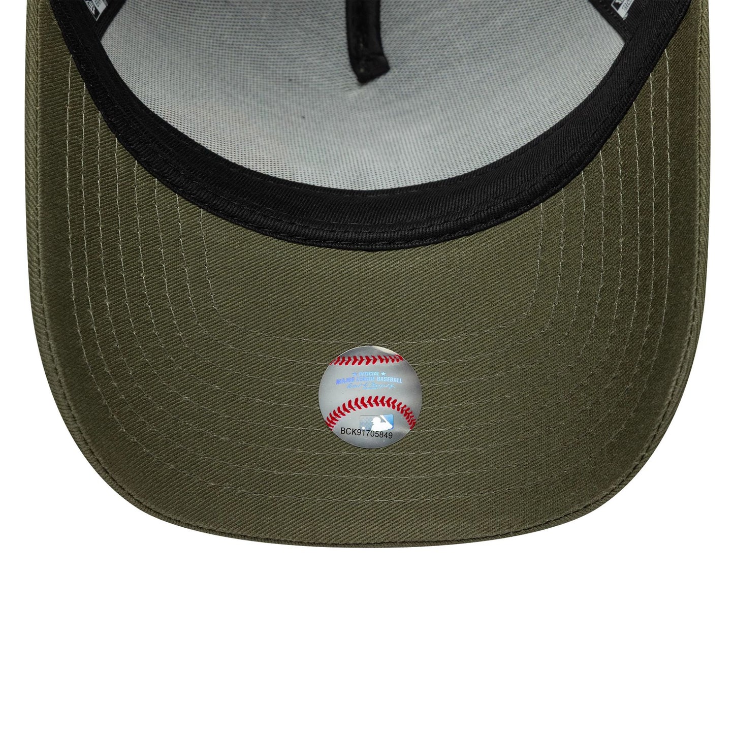 This is a LA Dodgers MLB Flower Icon Green 9FORTY E-Frame Adjustable Cap 7