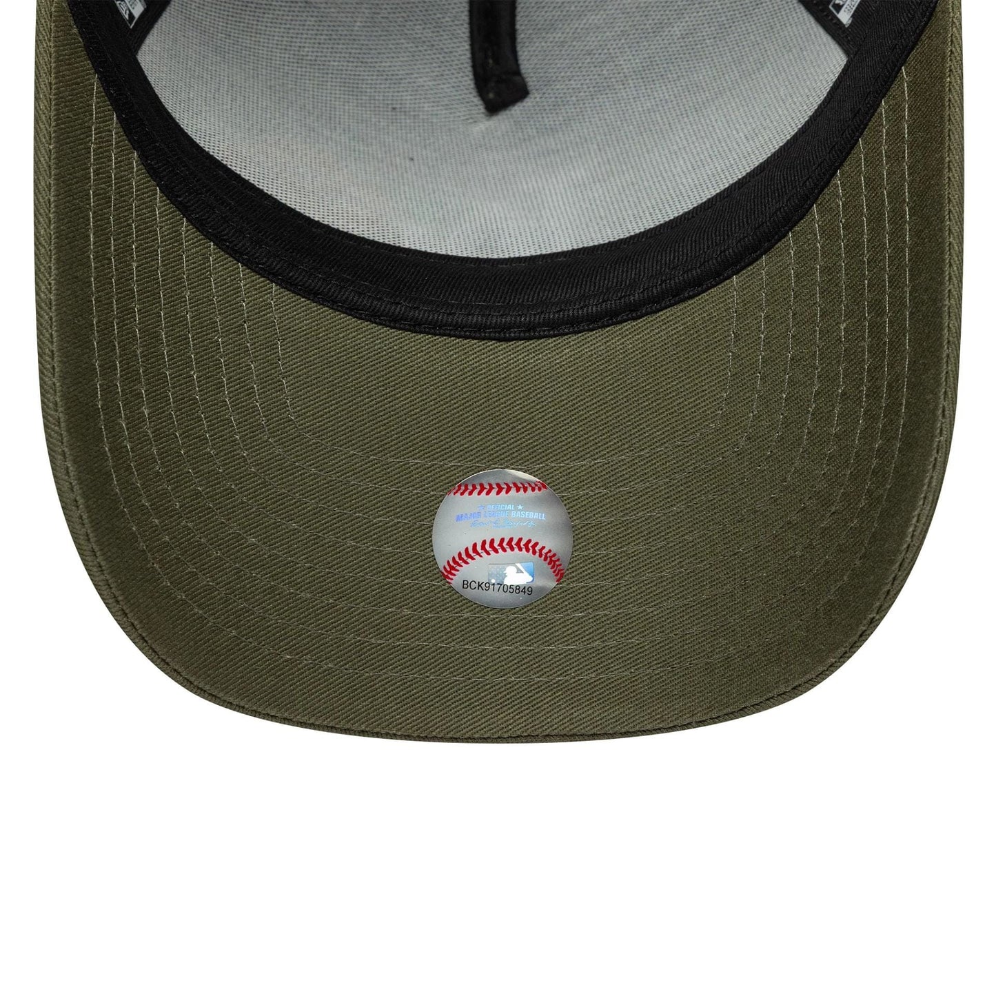 This is a LA Dodgers MLB Flower Icon Green 9FORTY E-Frame Adjustable Cap 7