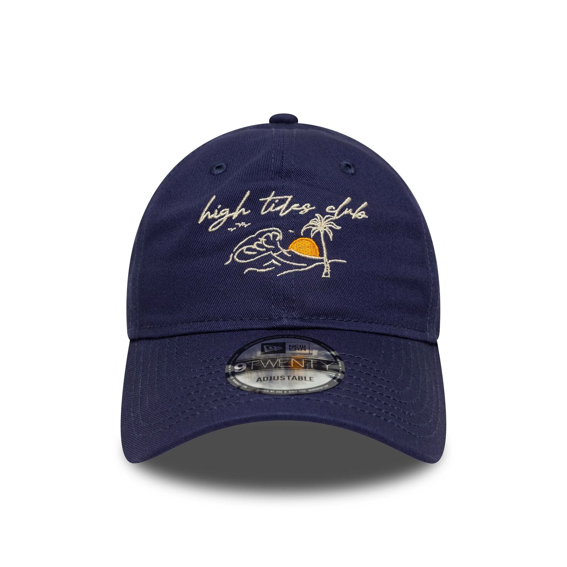 This is a New Era Beach Icon Navy 9TWENTY Adjustable Cap 2