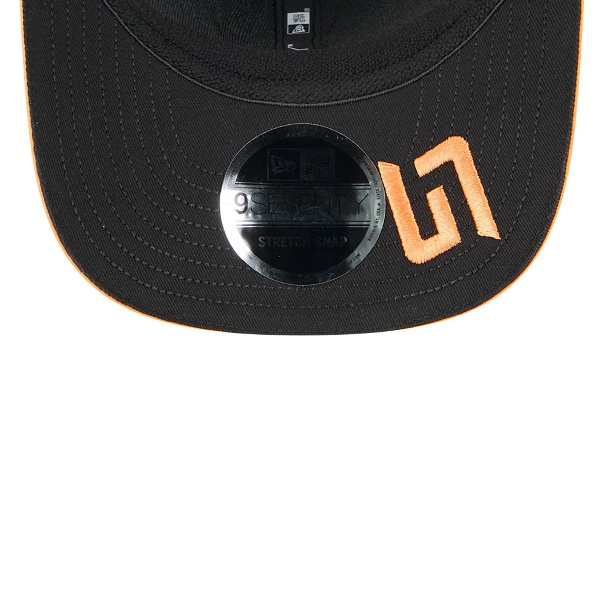 This is a McLaren Racing Lando Norris Vegas Race Special Black 9SEVENTY Stretch Snap Adjustable Cap 2