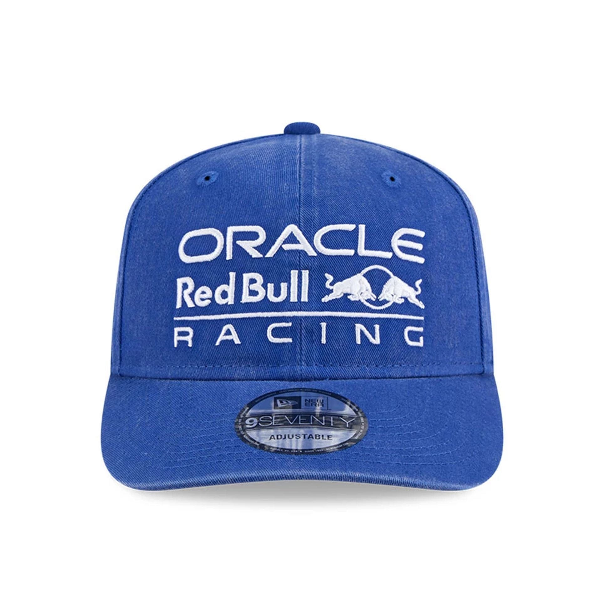 This is a Red Bull Racing Brazil Team Blue 9SEVENTY Stretch Snap Adjustable Cap 2
