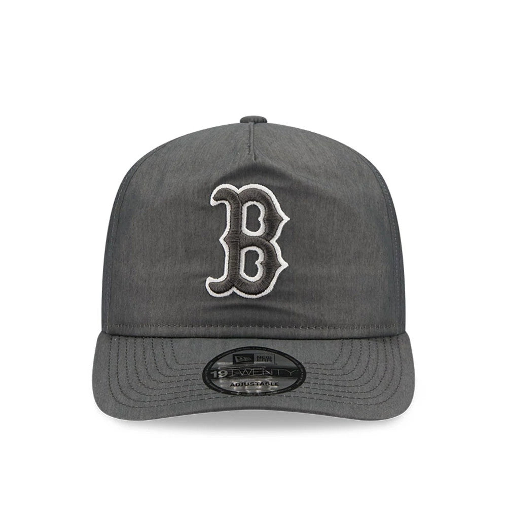 This is a Boston Red Sox MLB Nylon Open Grey 19TWENTY Adjustable Cap 3