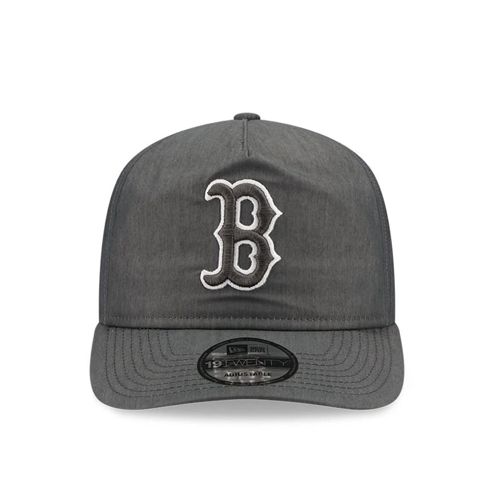 This is a Boston Red Sox MLB Nylon Open Grey 19TWENTY Adjustable Cap 3
